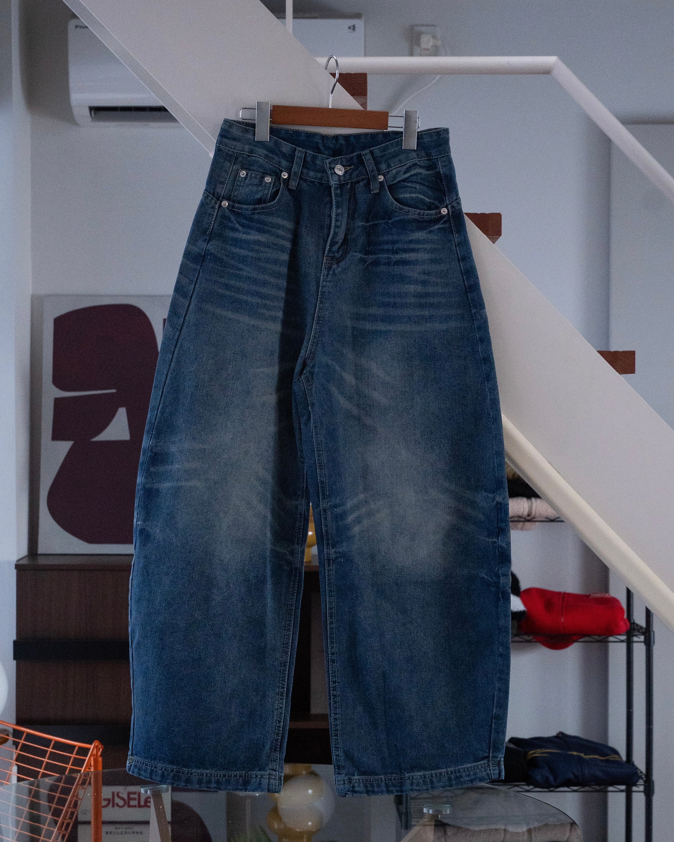 ヴィンテージウォッシュ バルーンデニムSL0075