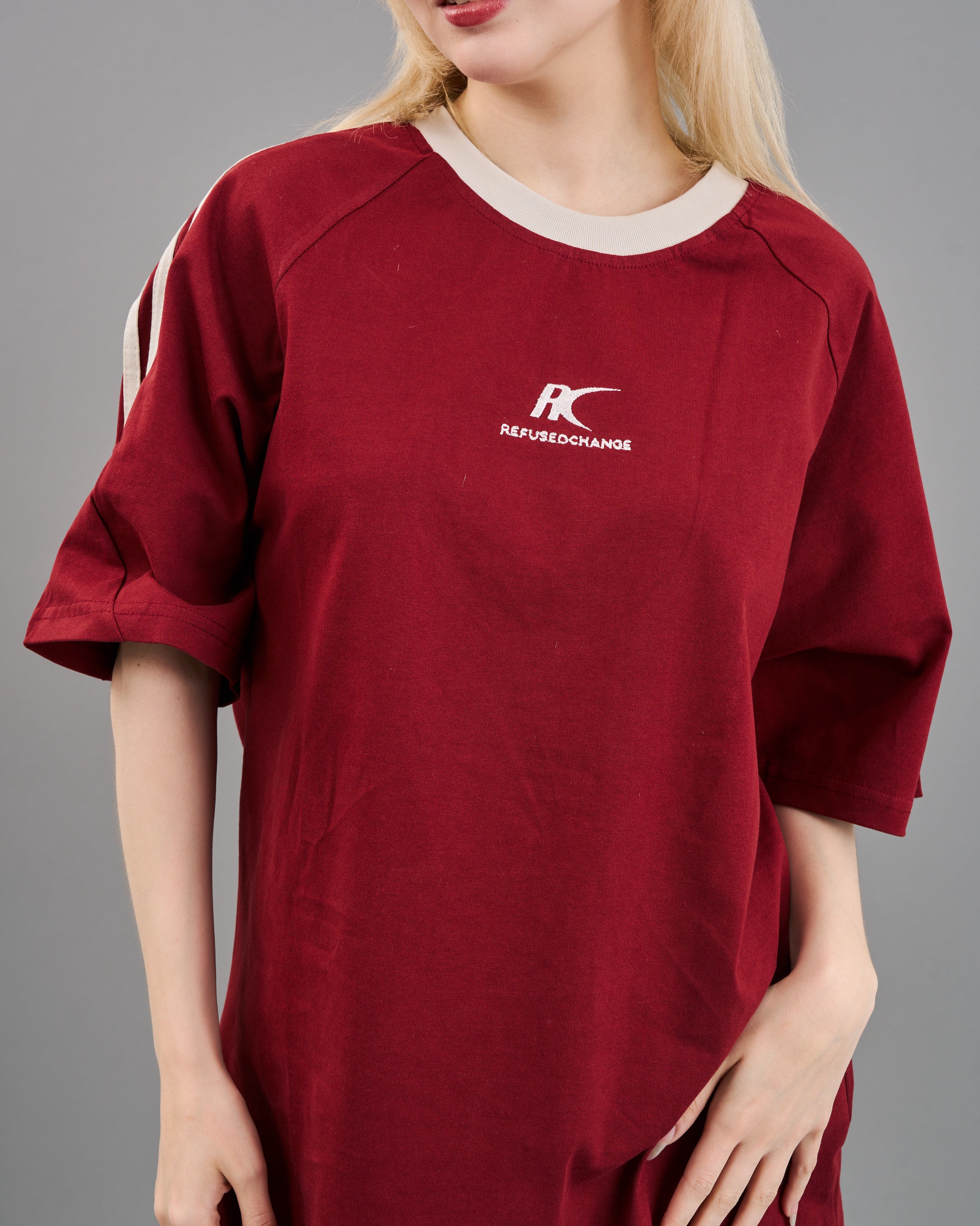 カラークレリックtシャツSL0036