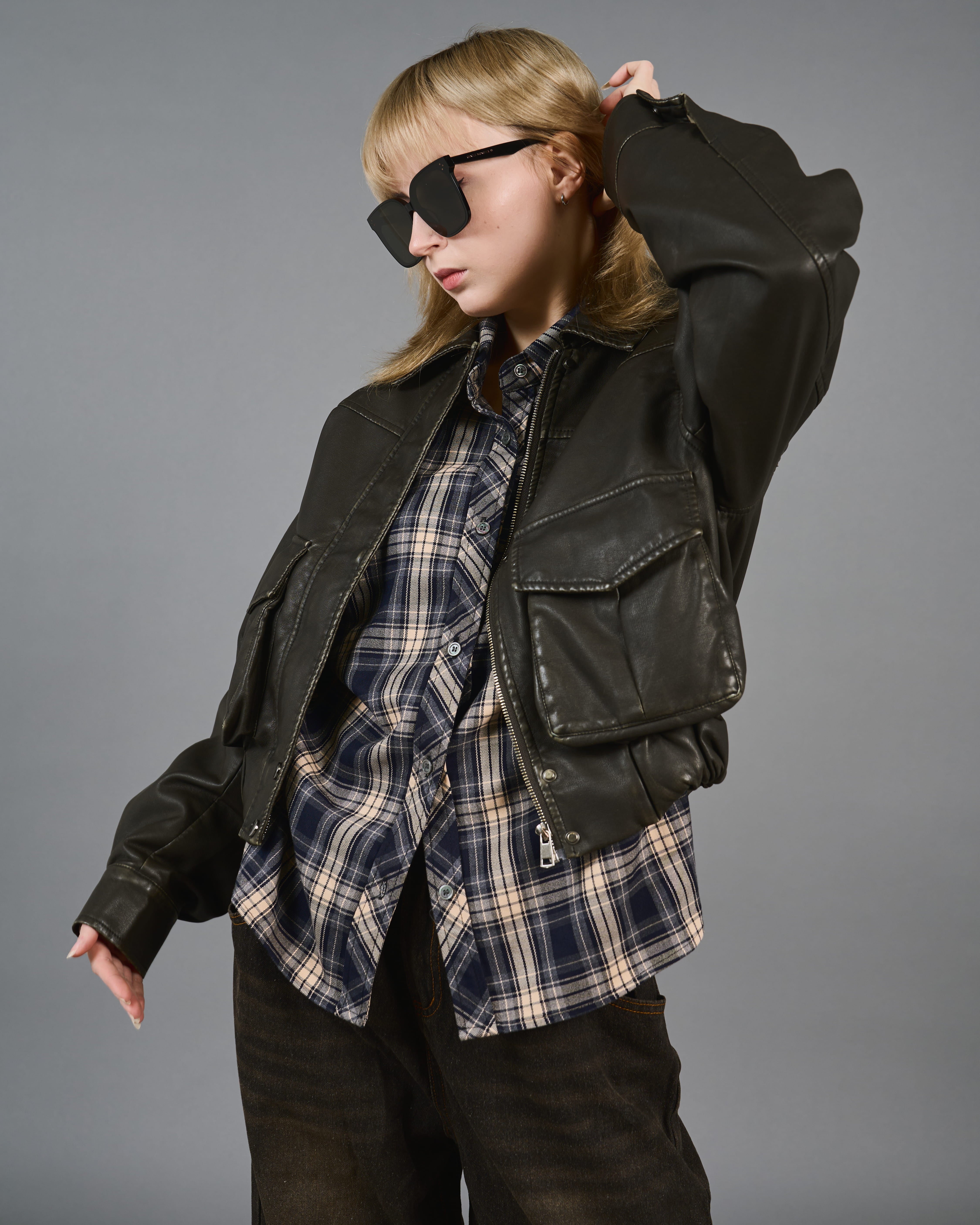 ビックポケットショートブルゾンSL0007