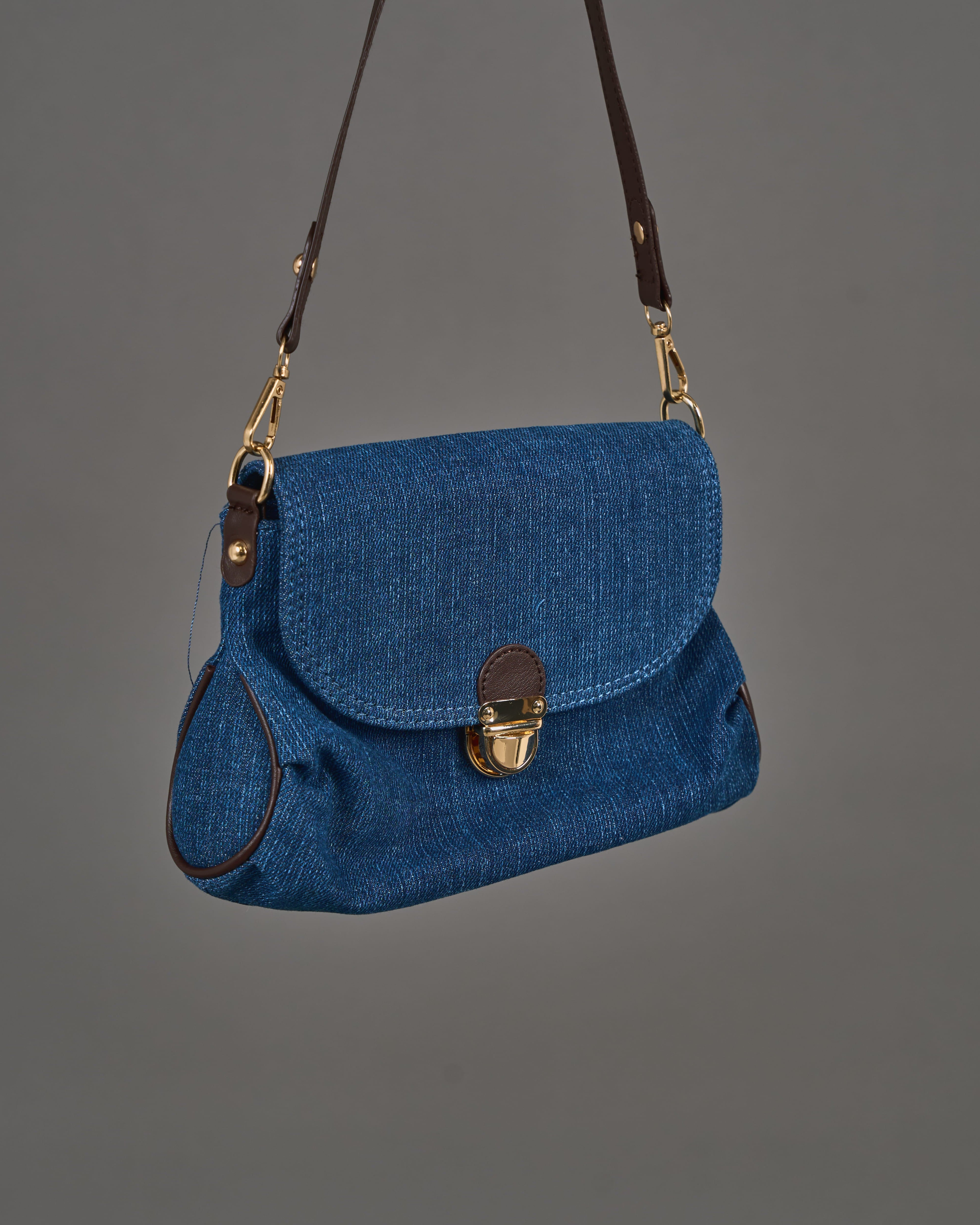 デニムコンパクトフェミニンバッグSL0017