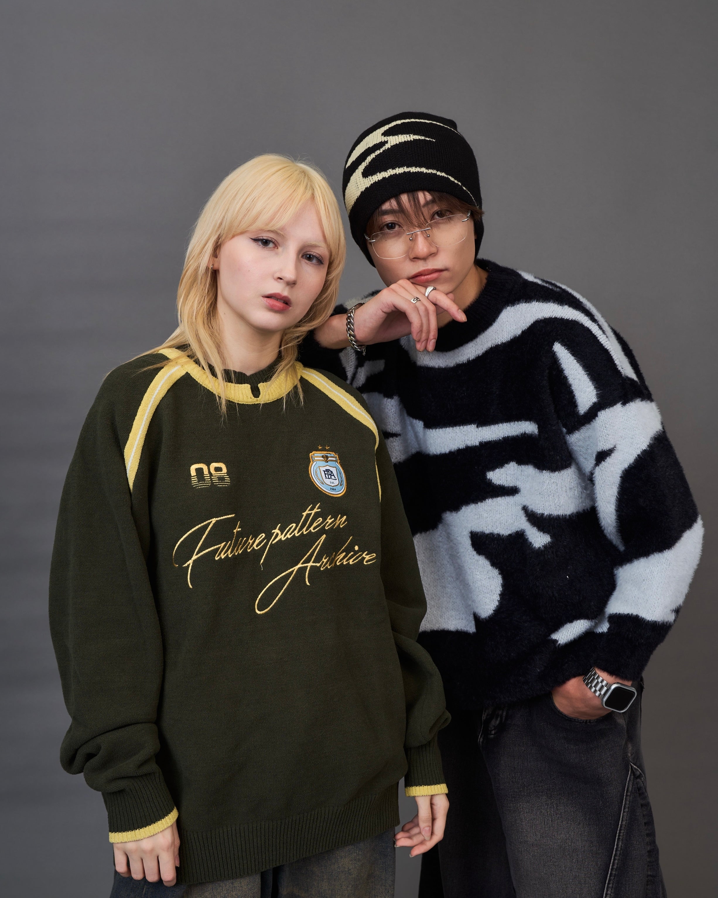 FPA Retro Chenille Knit/エフピーエーレトロモールニット SL0043