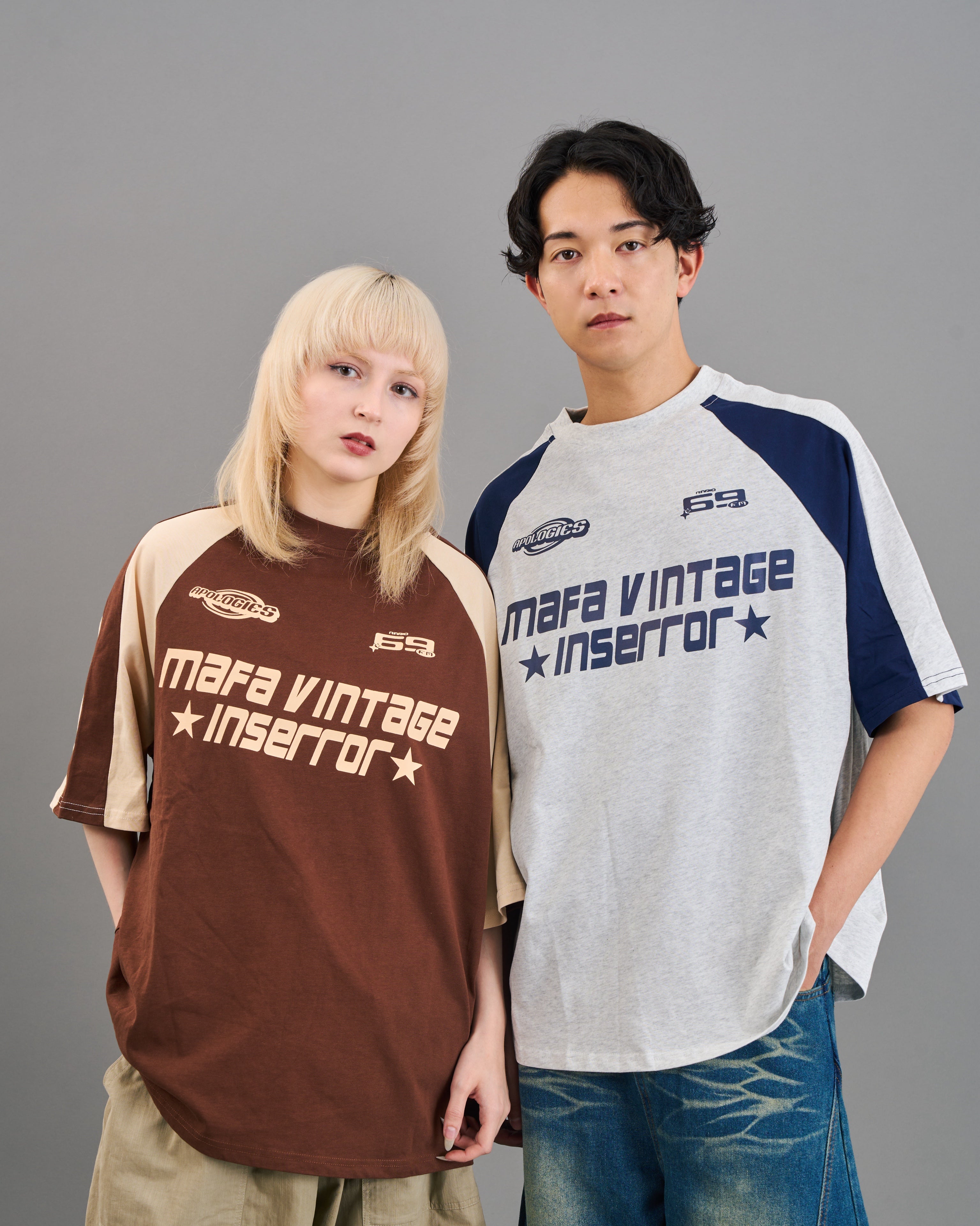 ラグランゲームシャツSL0022