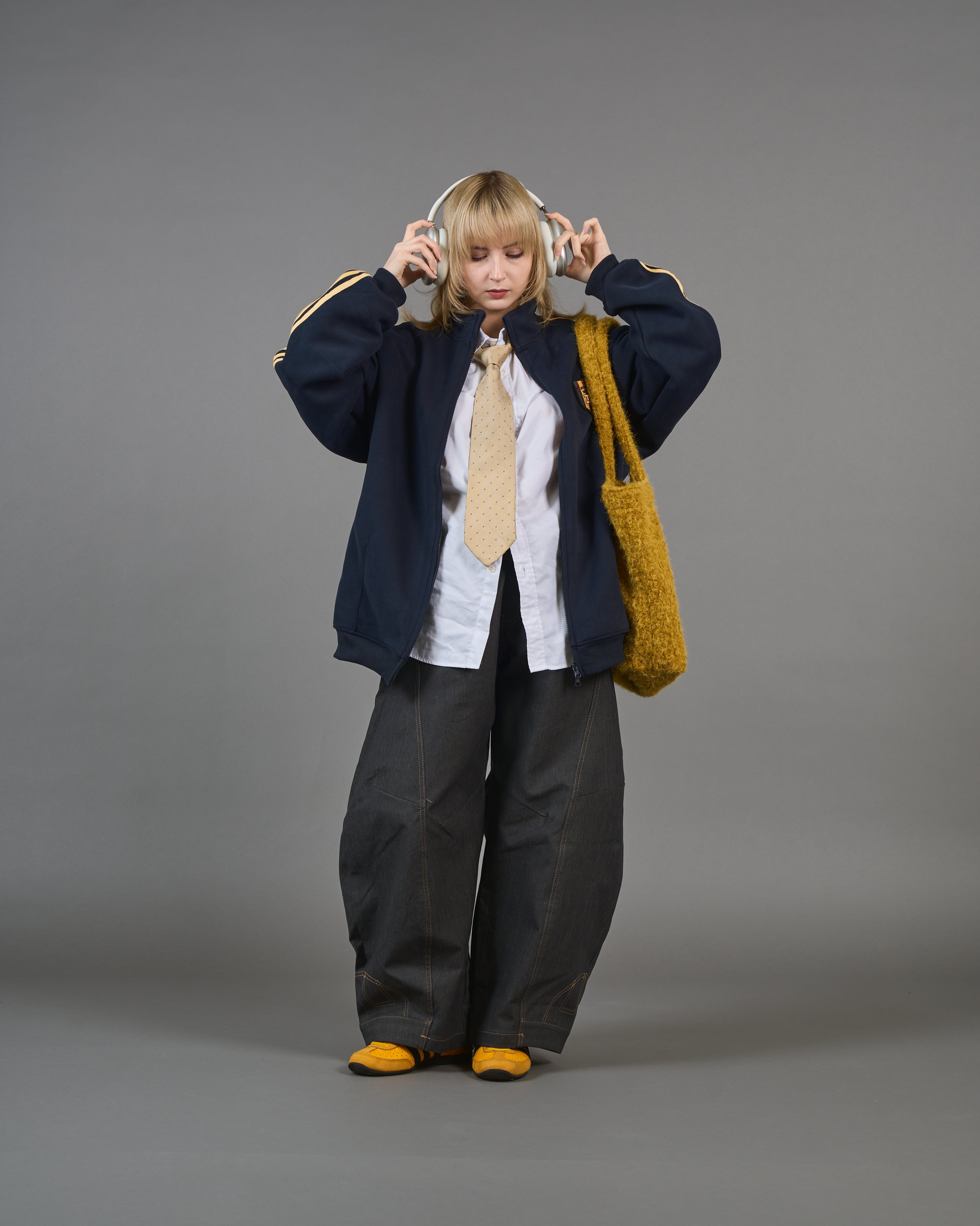 【即納】カレッジトラックジャケットSL0002