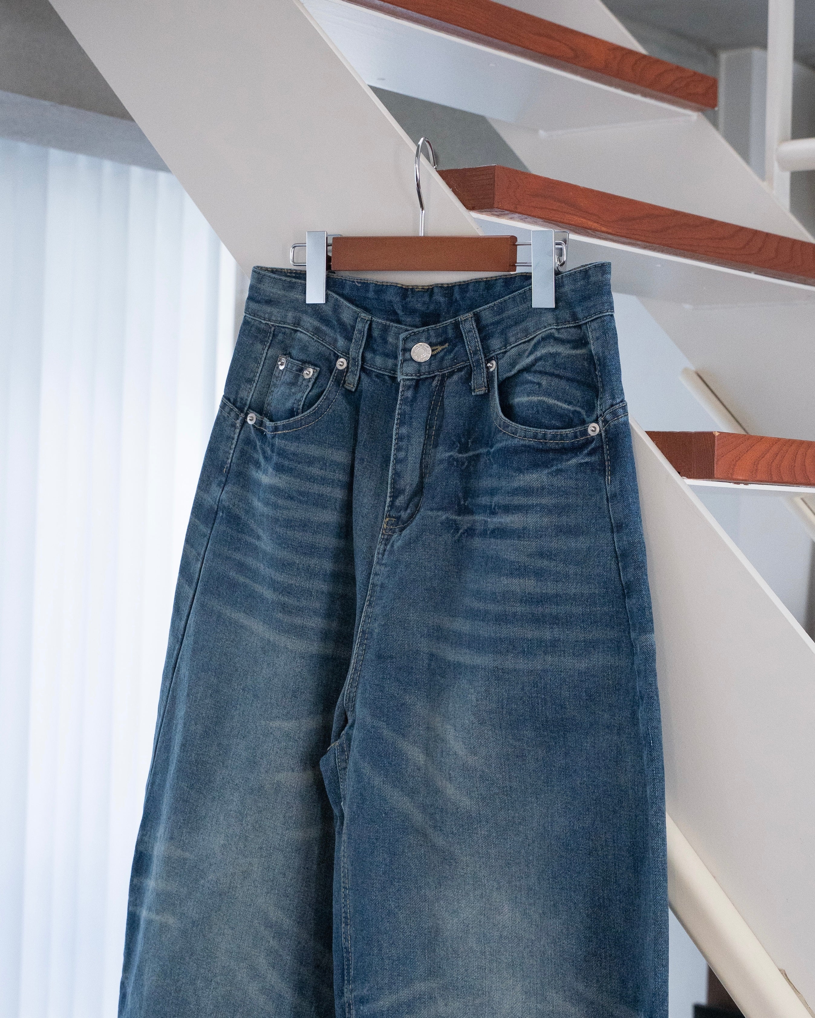 ヴィンテージウォッシュ バルーンデニムSL0075