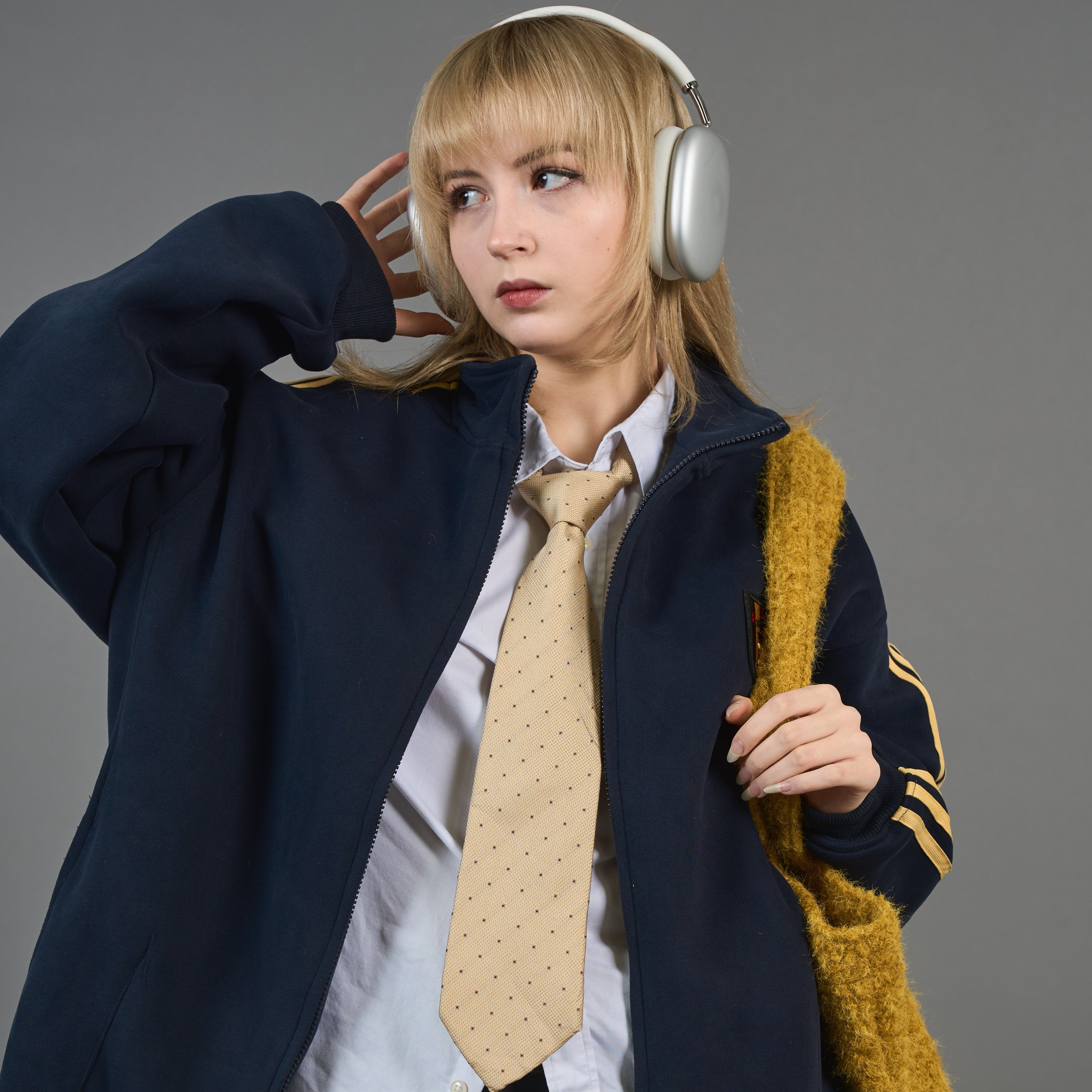 【即納】カレッジトラックジャケットSL0002