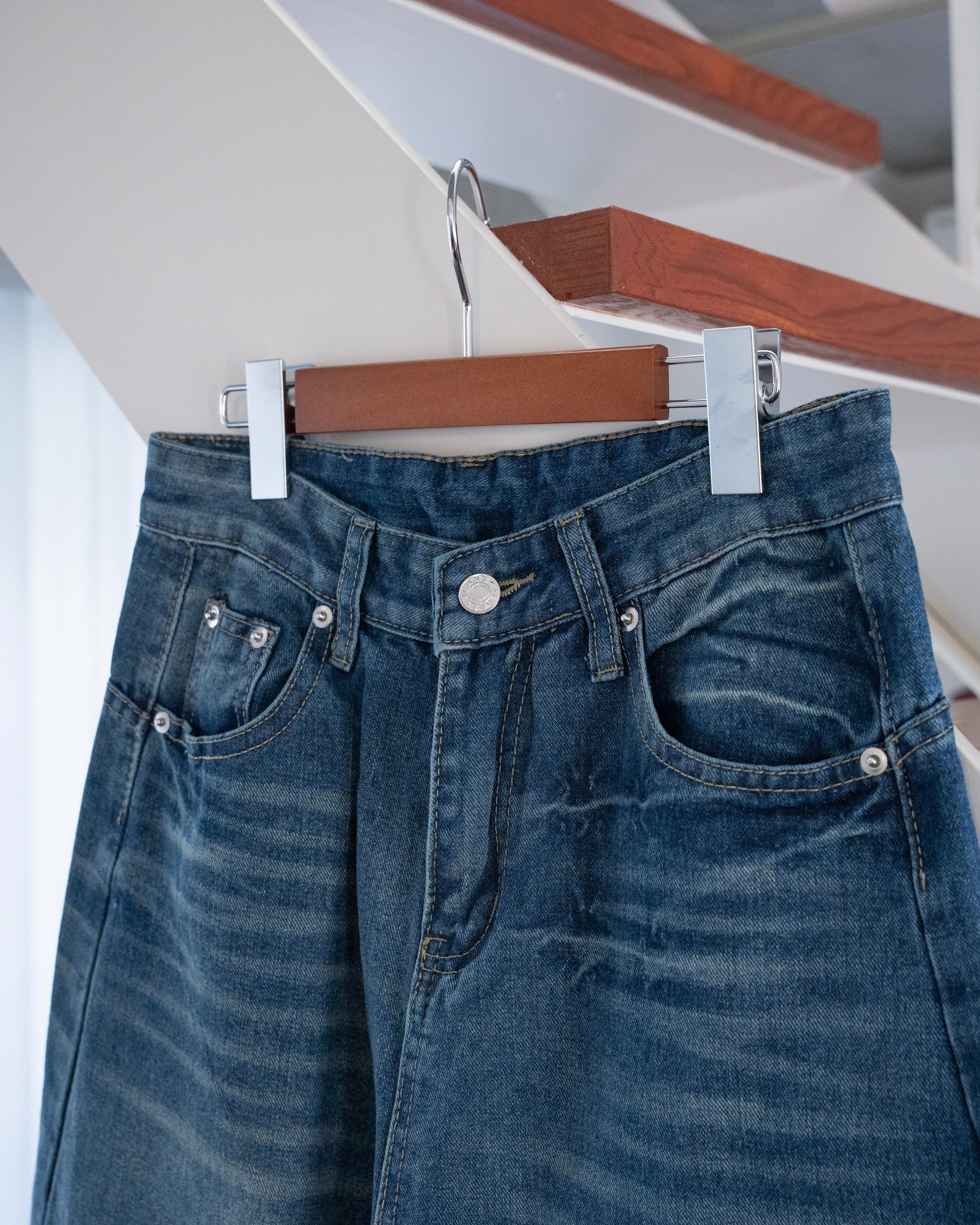 ヴィンテージウォッシュ バルーンデニムSL0075