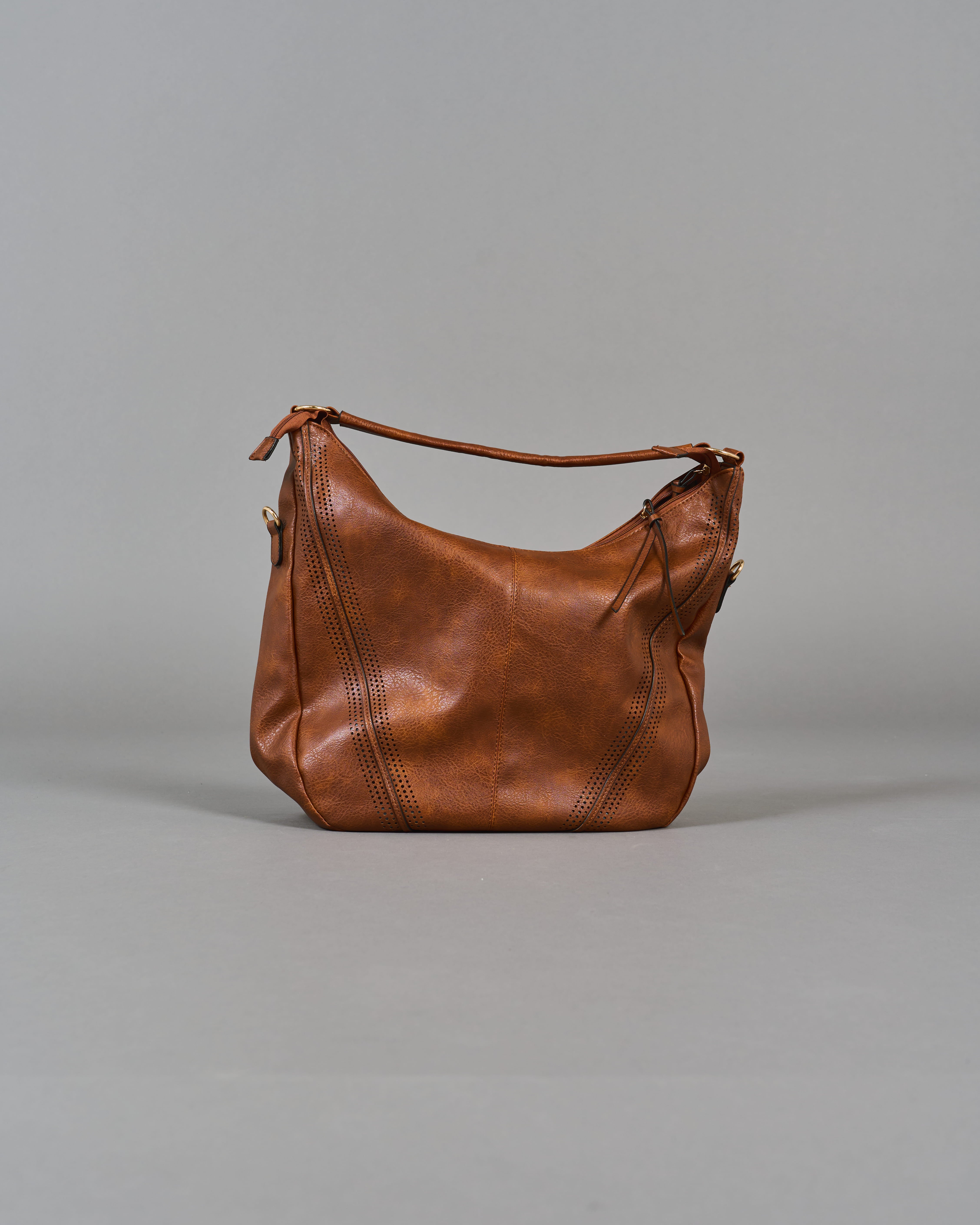 2wayパーフォレーションPUレザーバッグSL0012