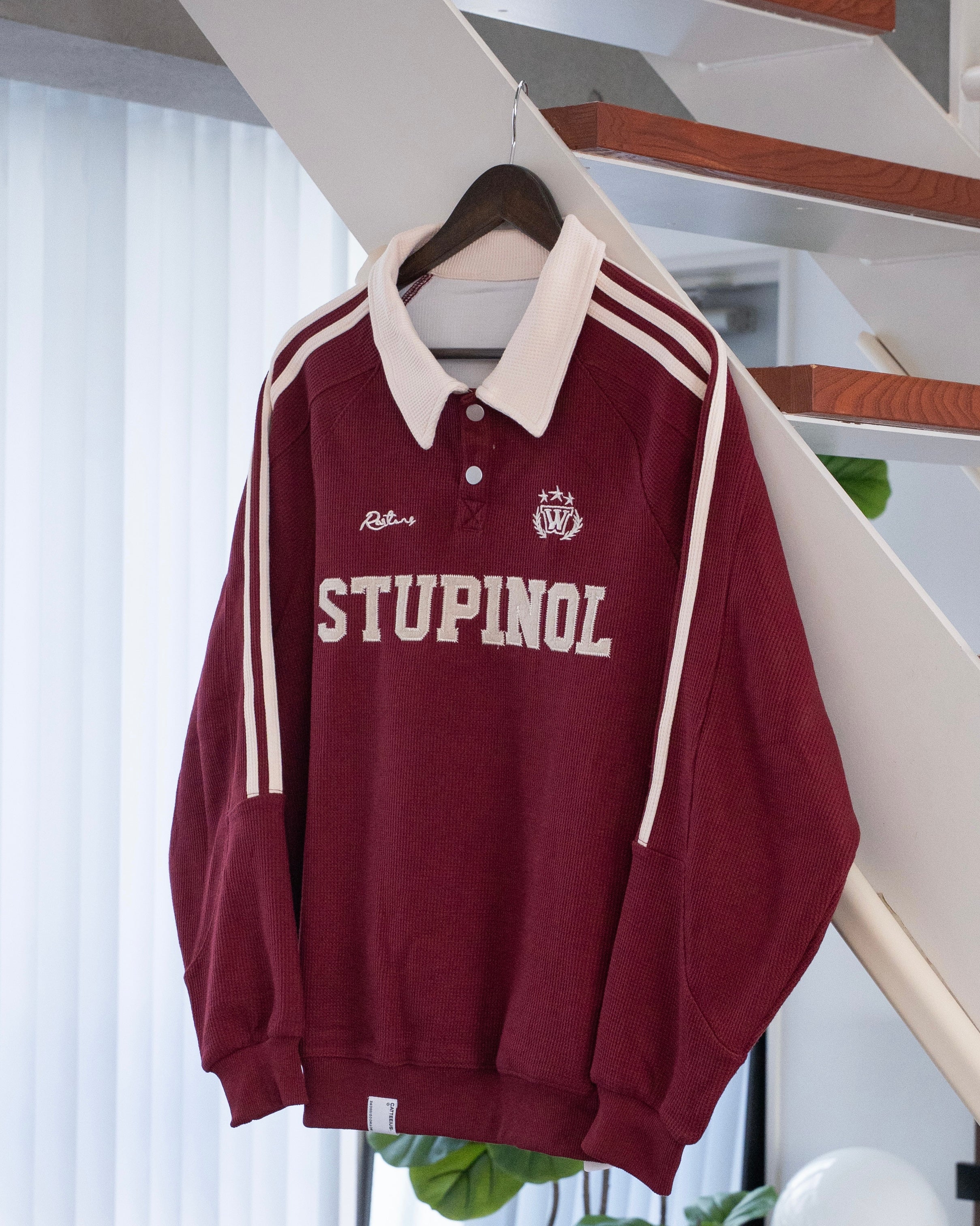 カレッジロゴ ラガースウェットSL0078