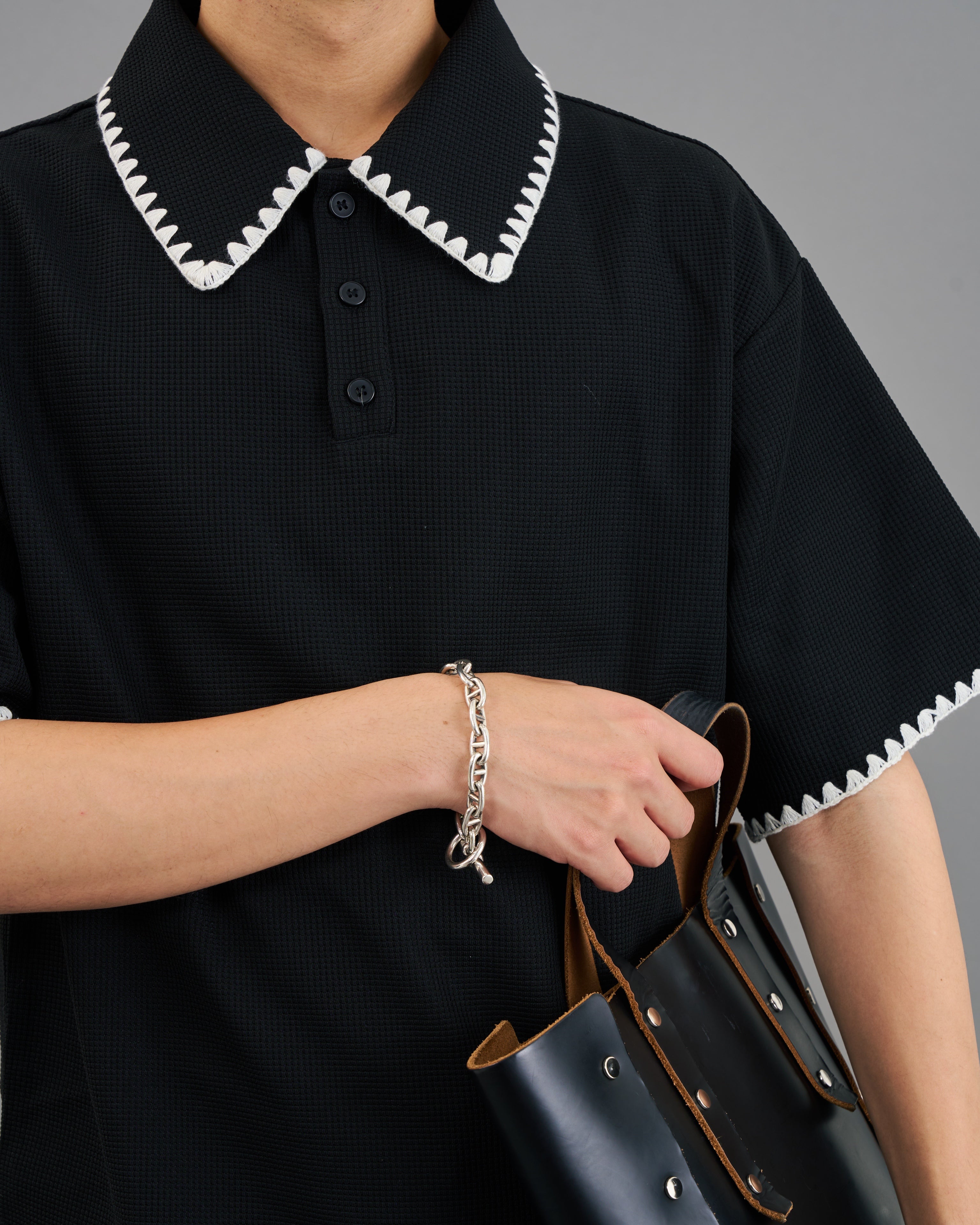 パイピングポロシャツSL0020