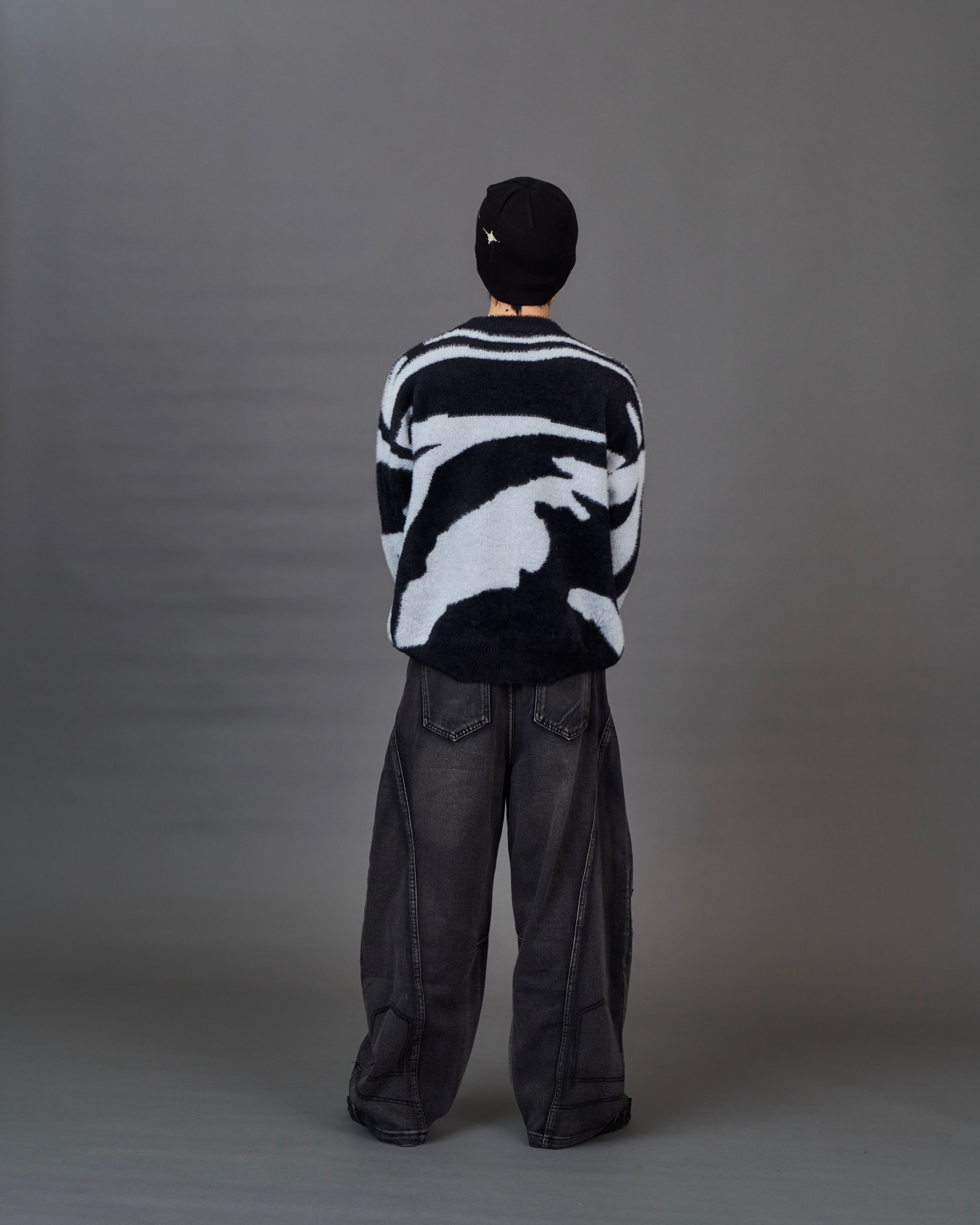 mohair like marble knit/モヘアライクマーブルニット SL0068