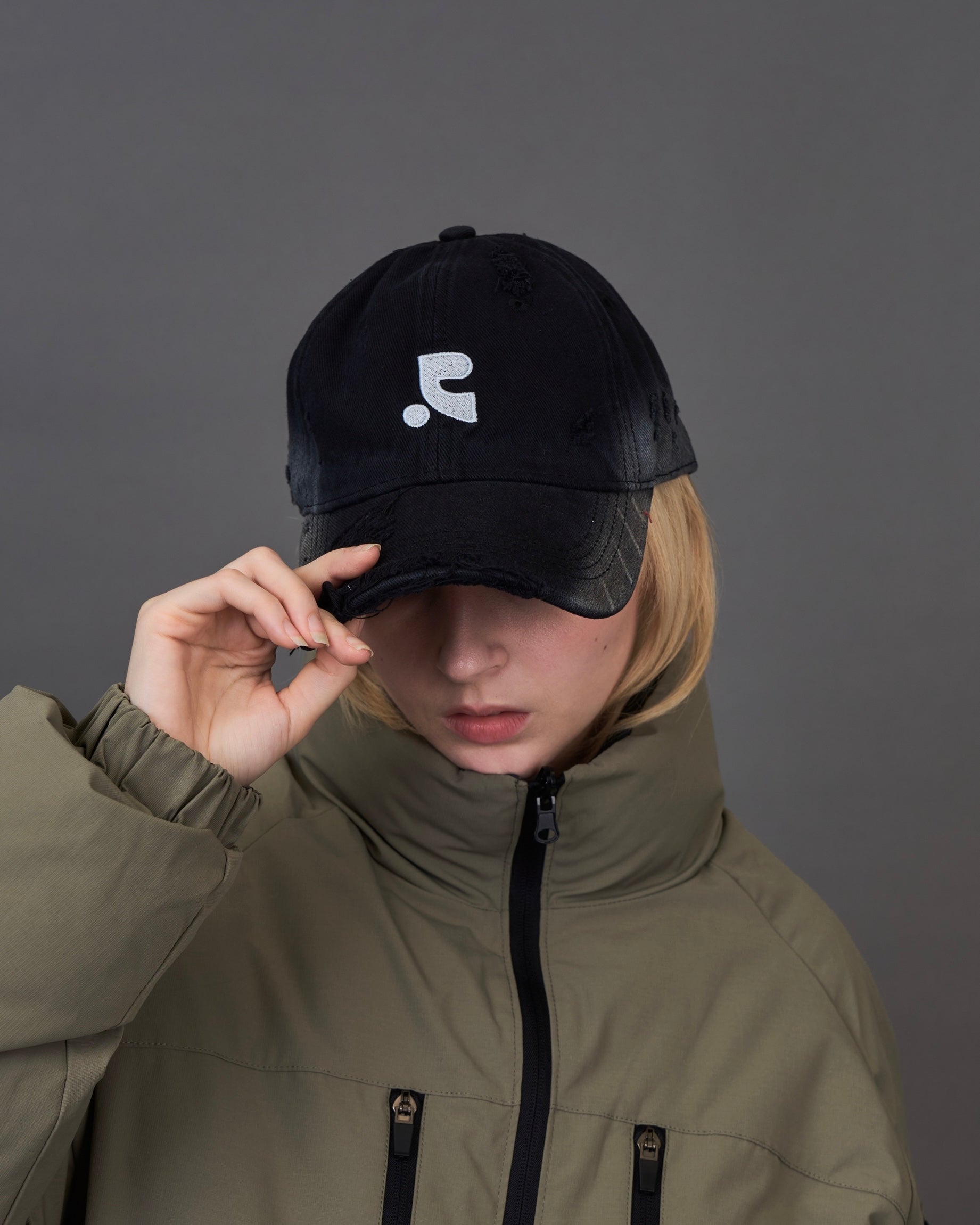 Distressed Logo Cap / ディストレスト ロゴキャップ SL0064