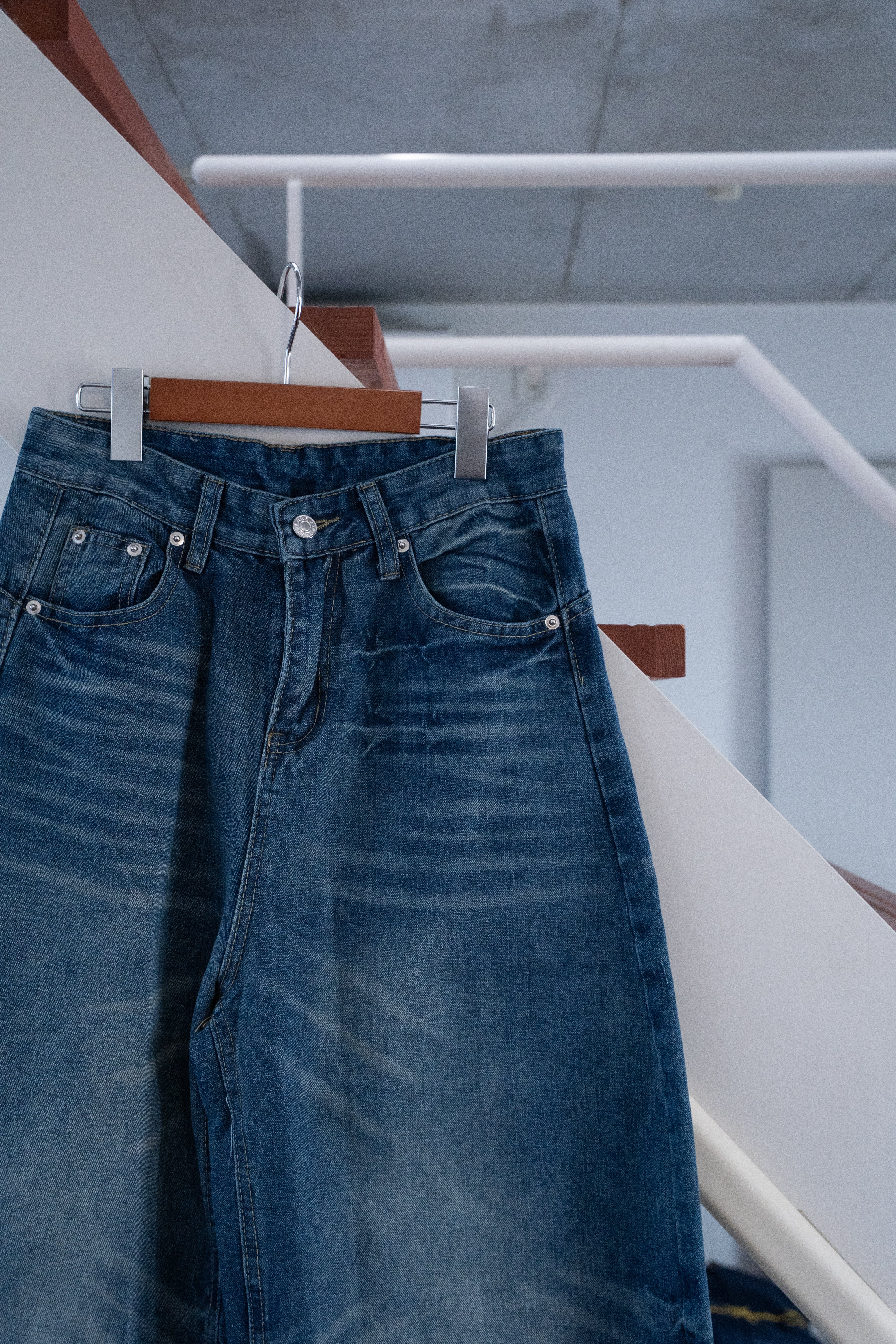 ヴィンテージウォッシュ バルーンデニムSL0075