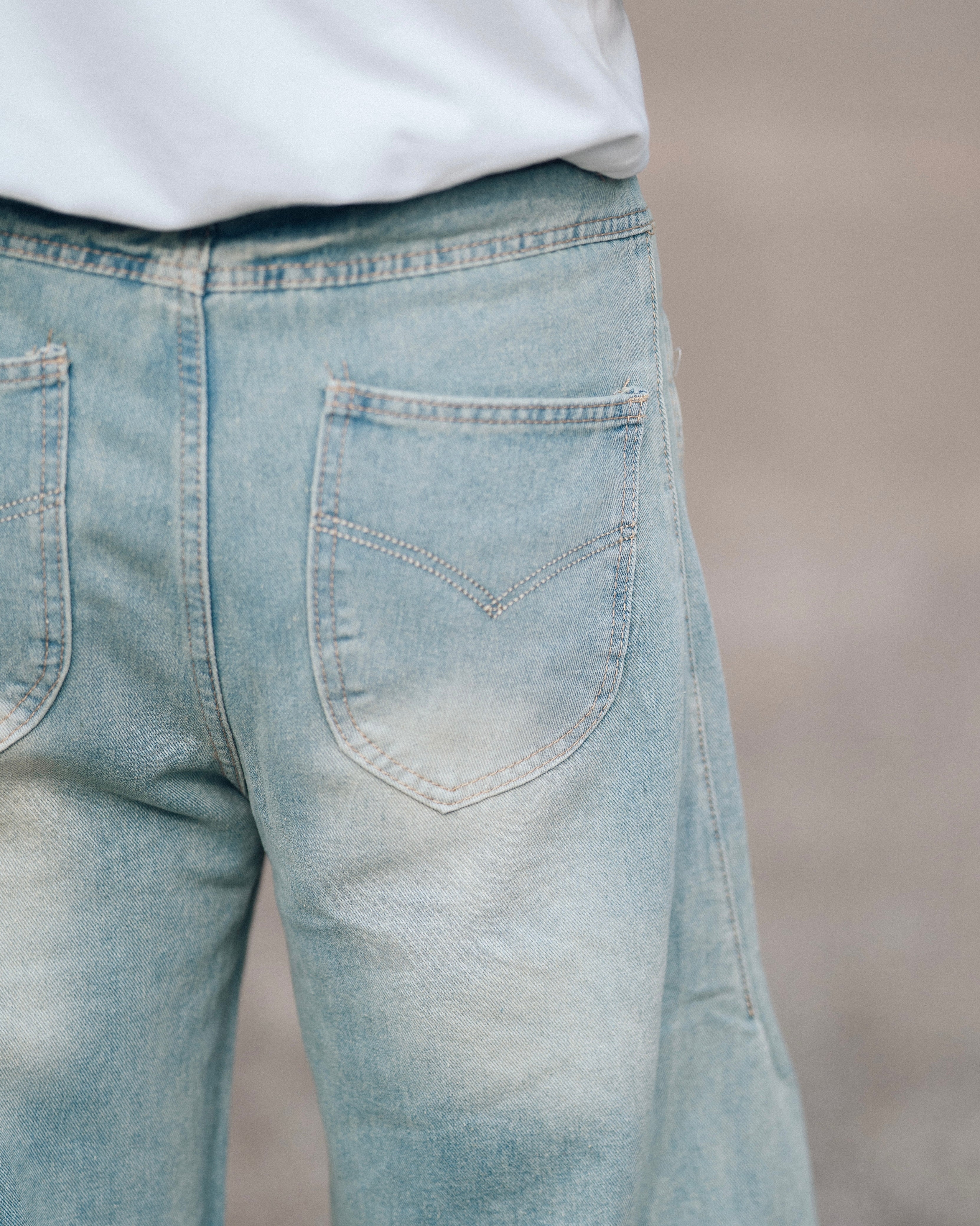 ルーズボムシェルジーンズSL1039