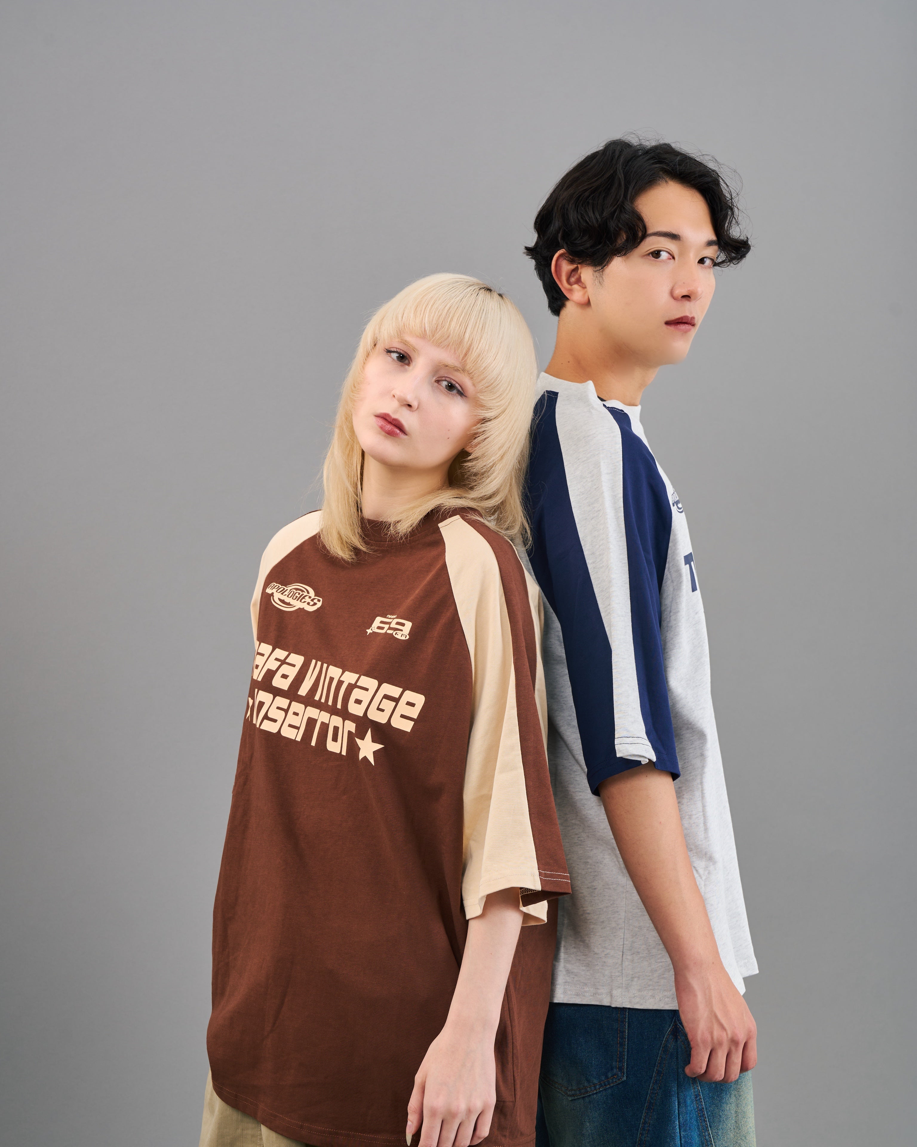 ラグランゲームシャツSL0022