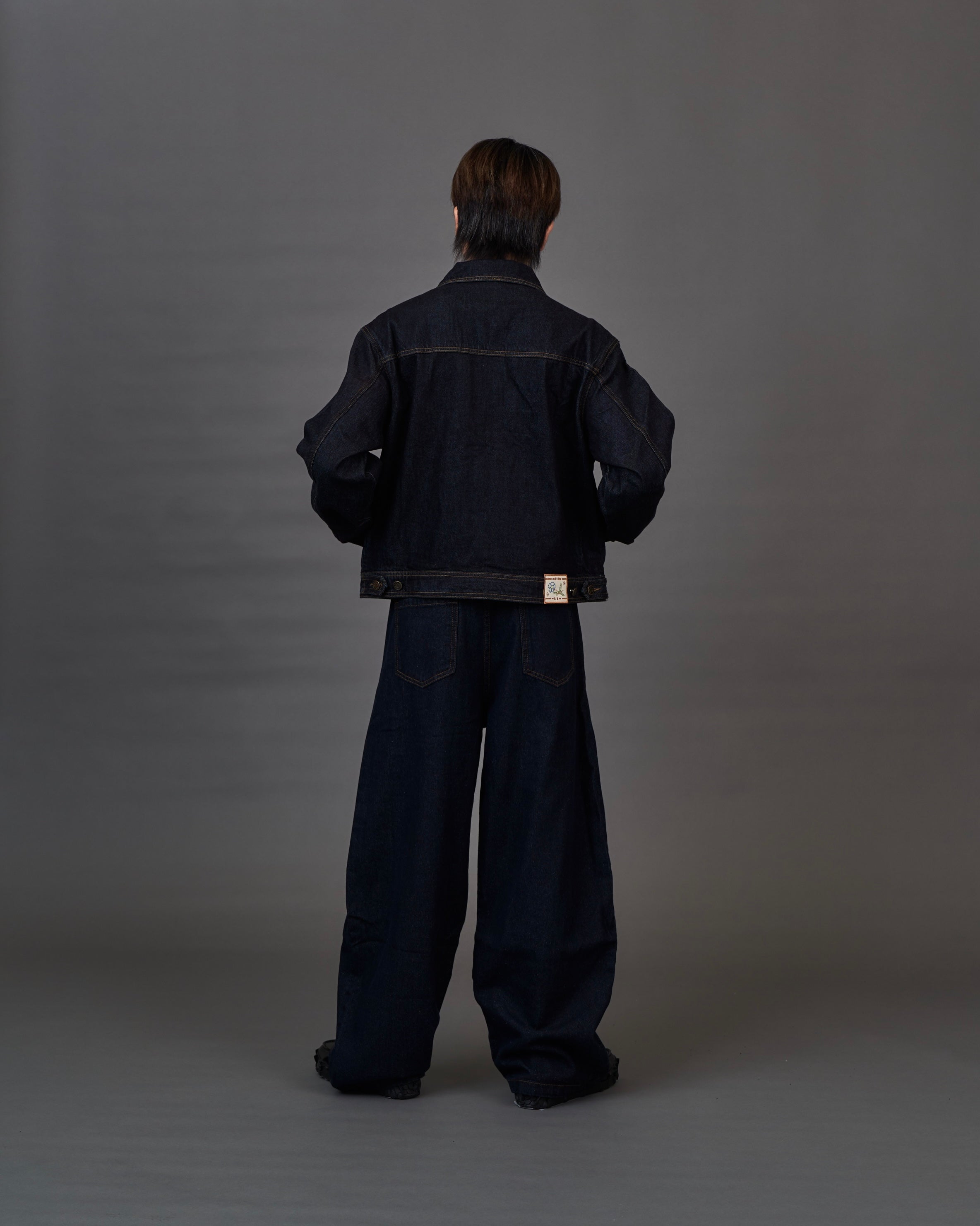 【セットアップ対応】Embroidery Denim Jacket/エンブロイダリーデニムジャケット SL0050