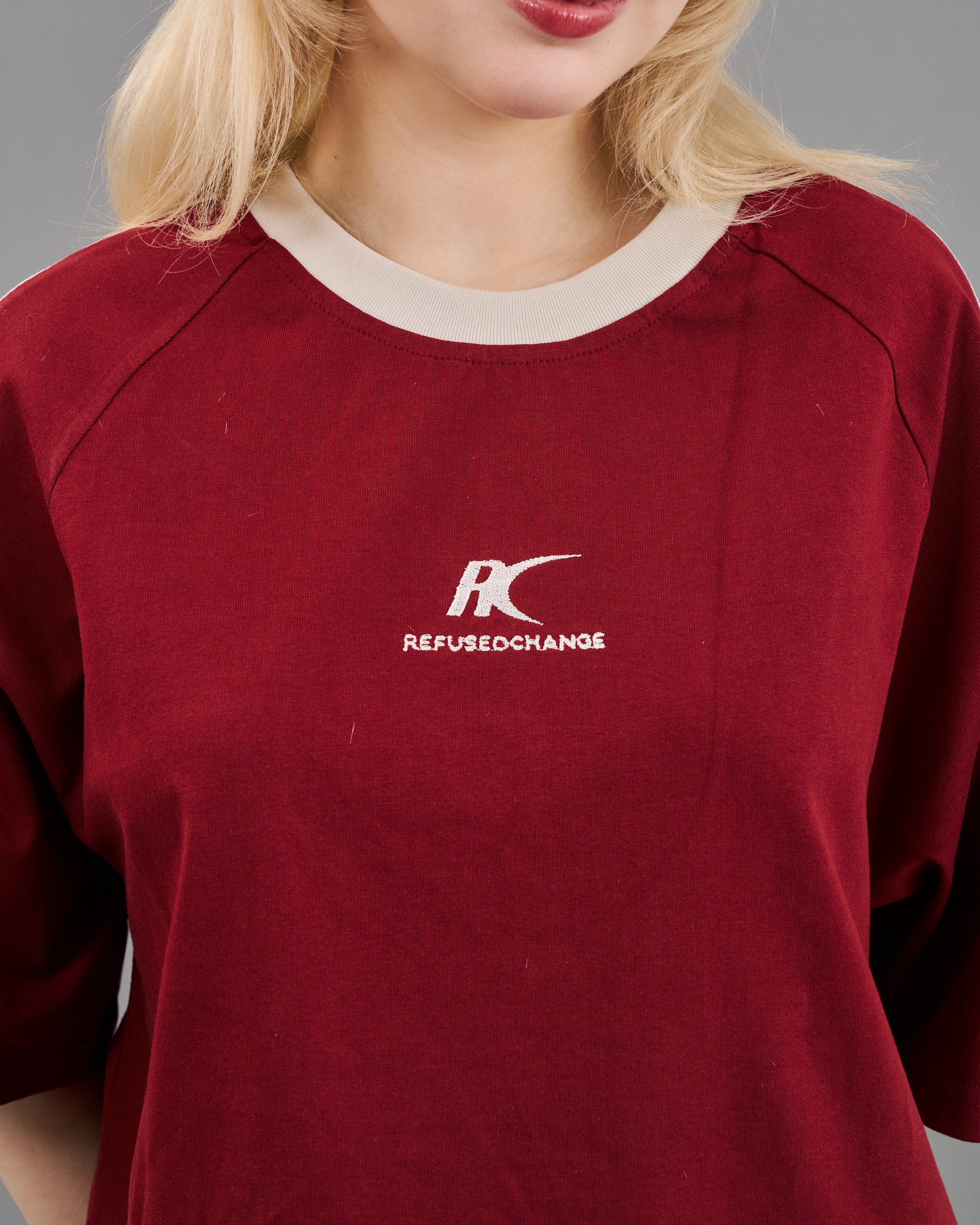 カラークレリックtシャツSL0036