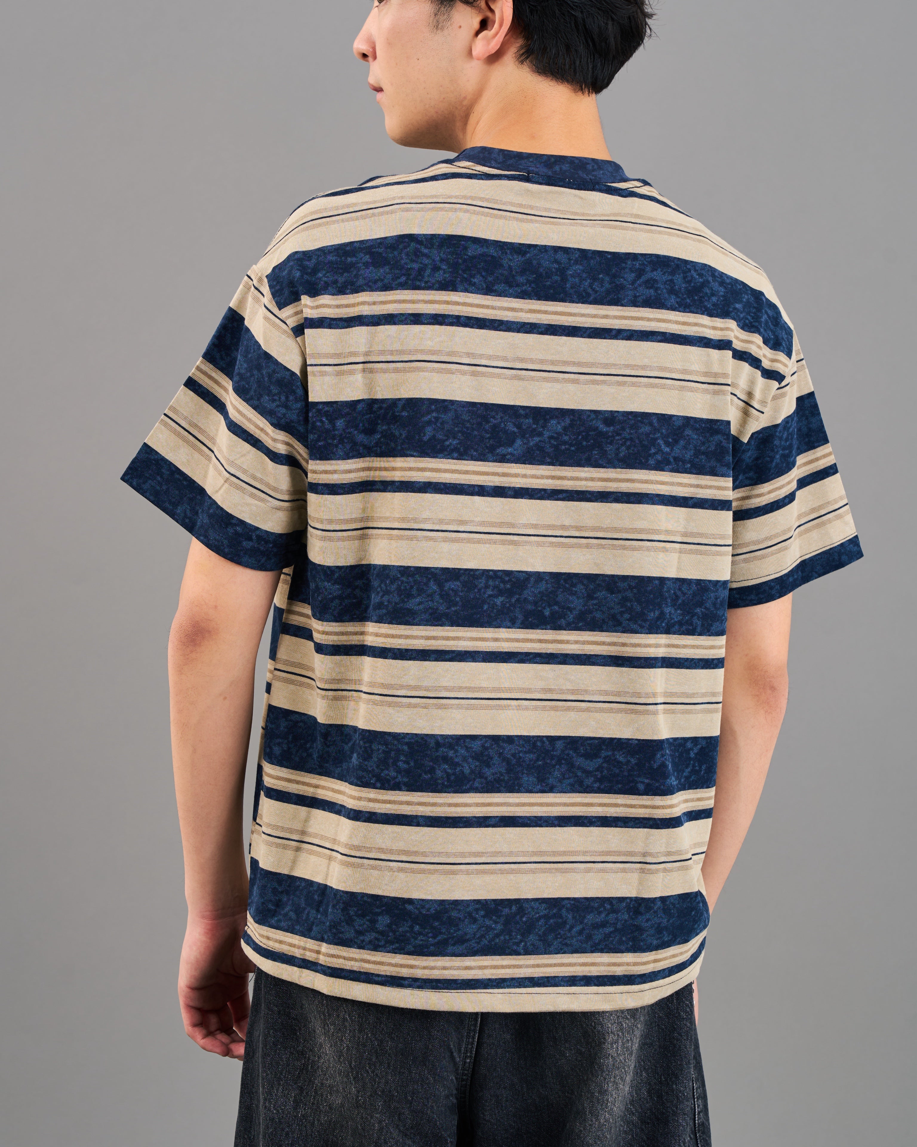 ADSボーダーtシャツSL0024