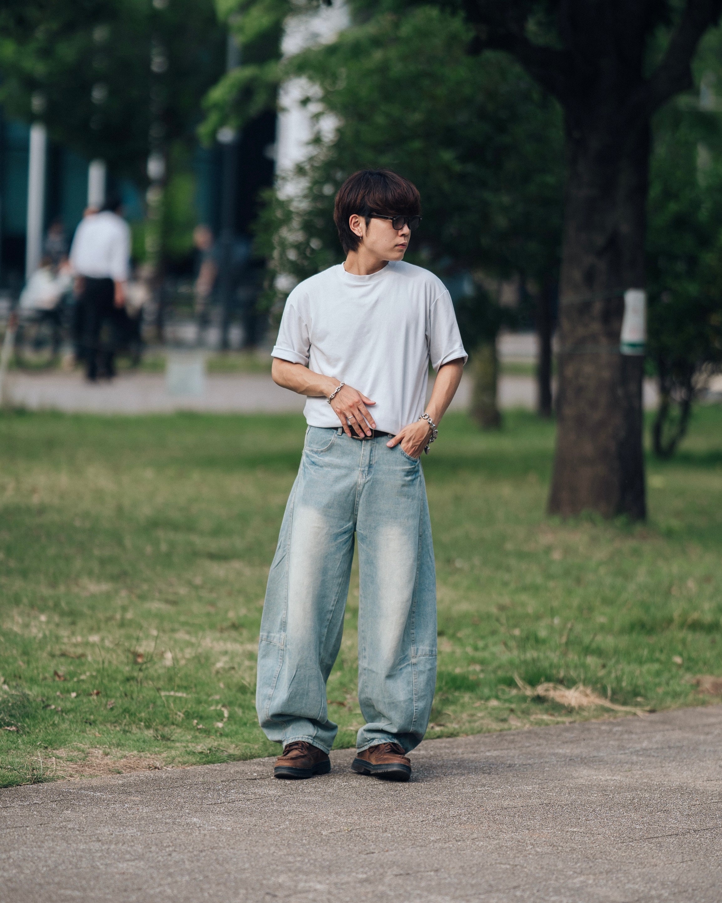 ルーズボムシェルジーンズSL1039