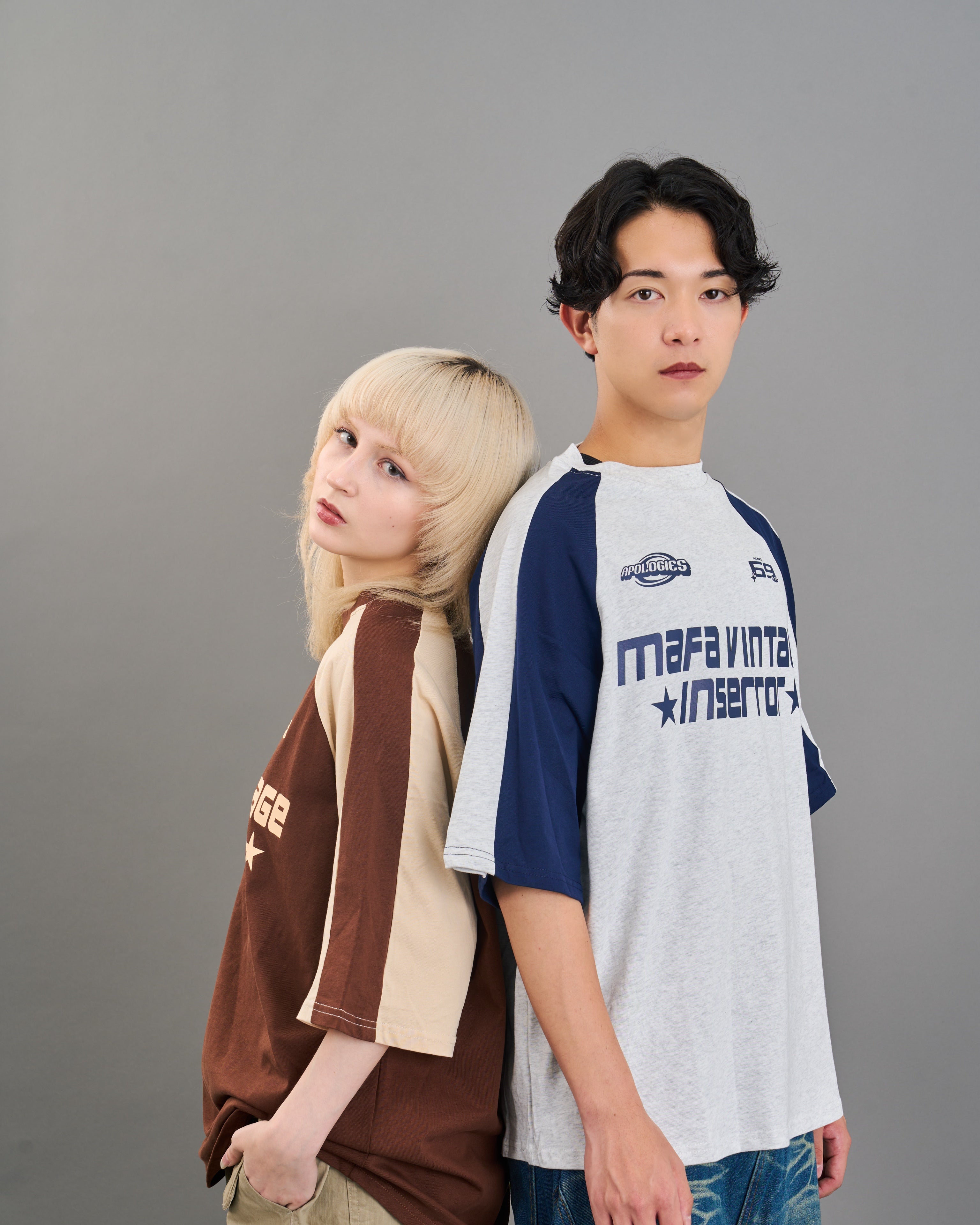 ラグランゲームシャツSL0022