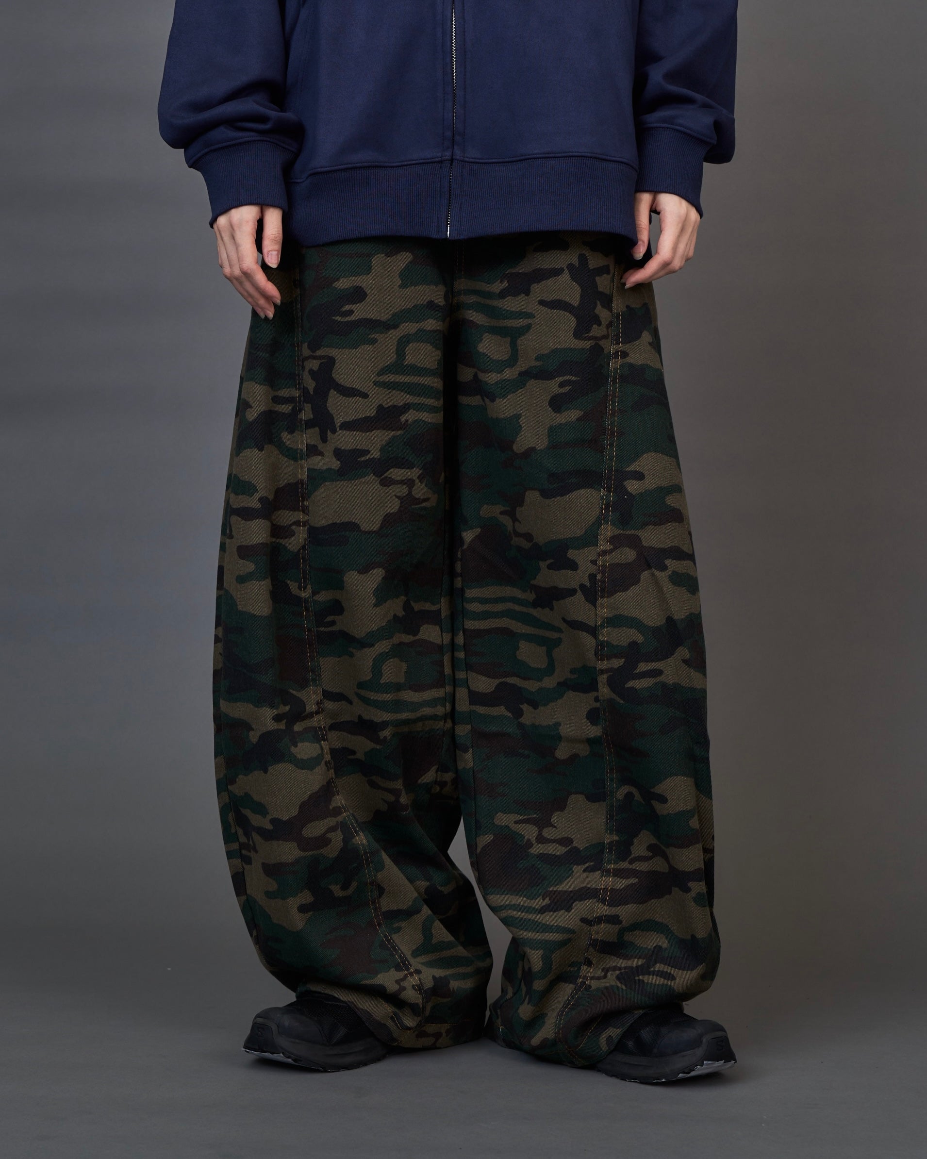 Camo Wide Cargo Pants / カモワイドカーゴパンツ SL0062