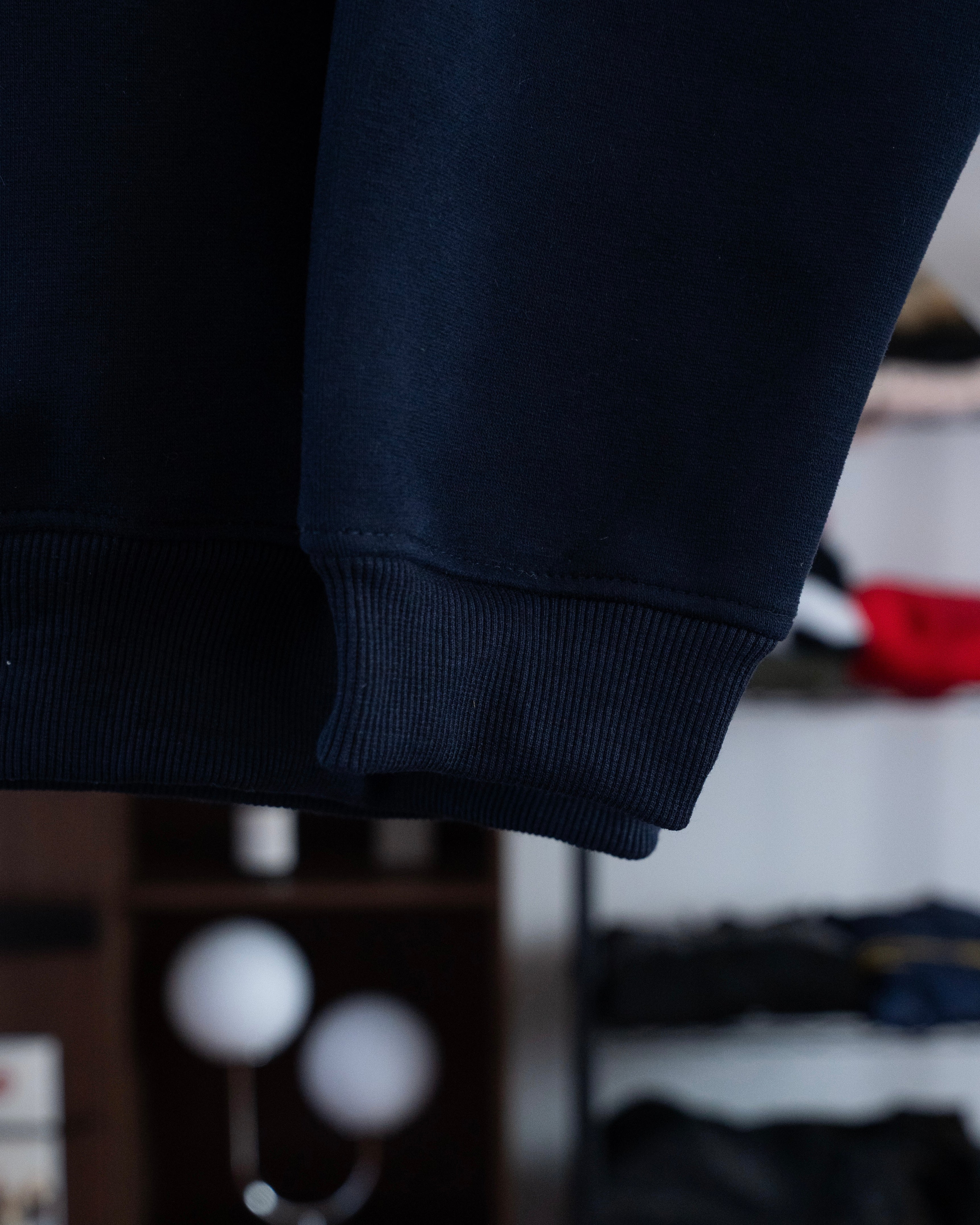 鹿子スウェットポロtシャツ LS SL0079