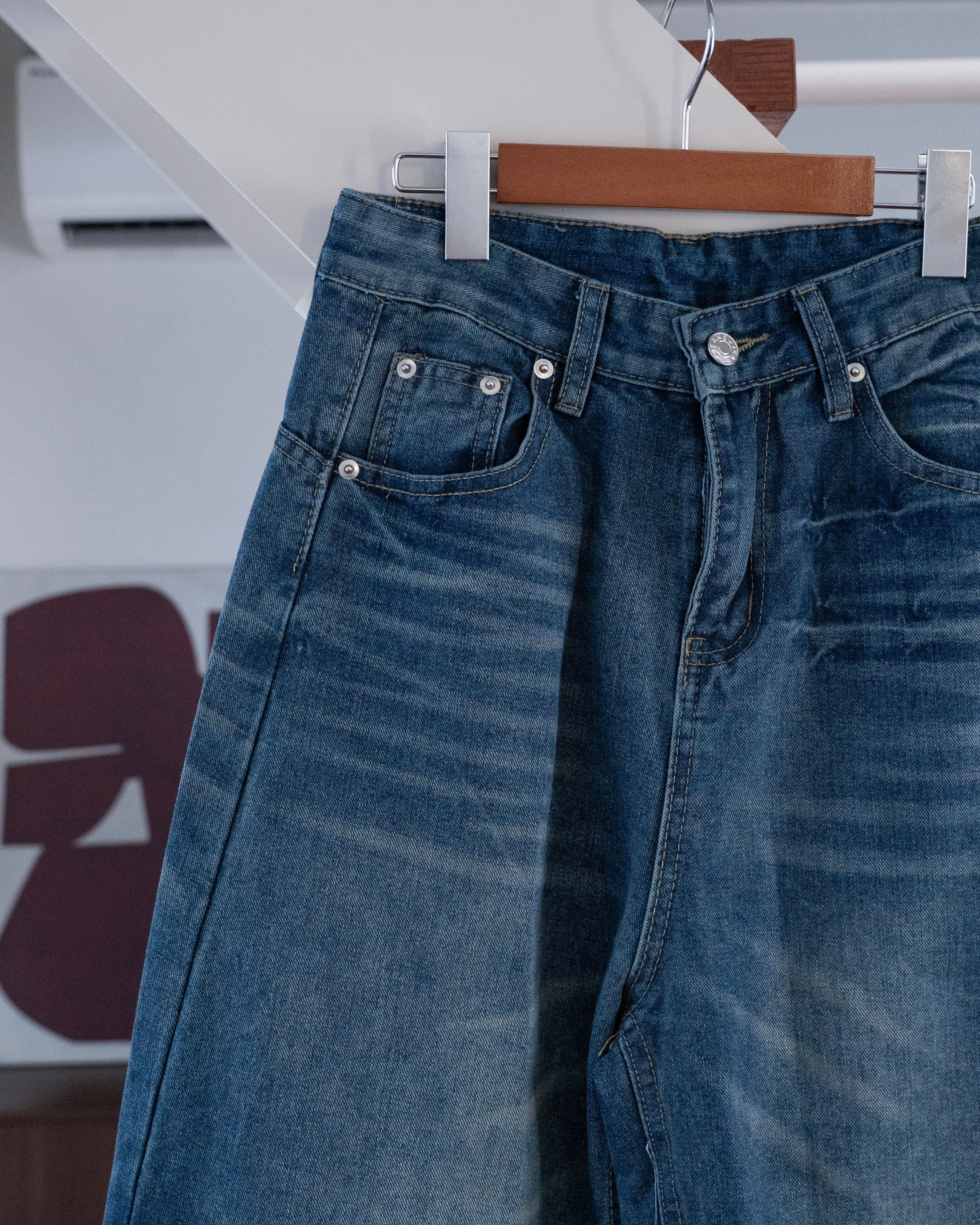 ヴィンテージウォッシュ バルーンデニムSL0075