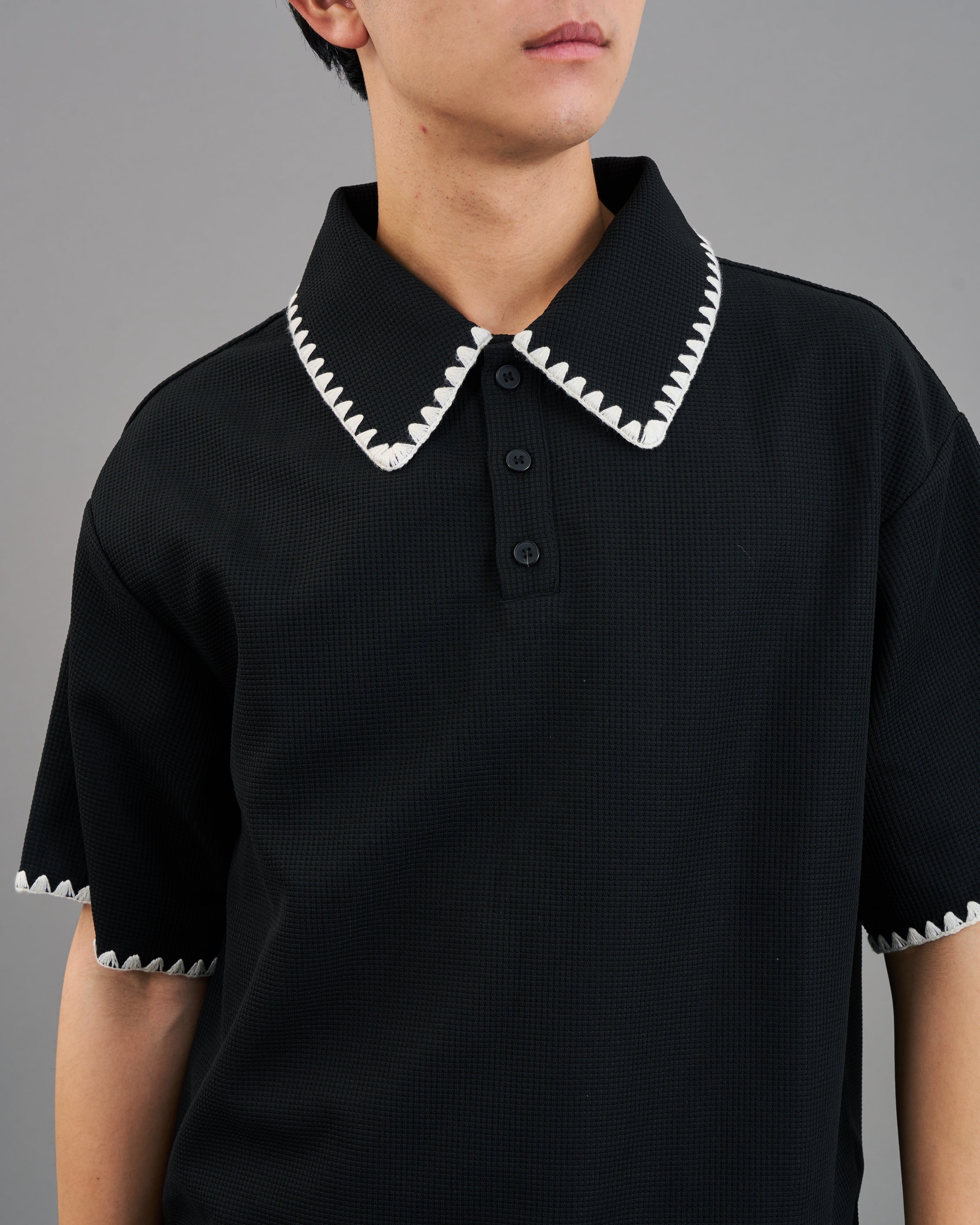 パイピングポロシャツSL0020