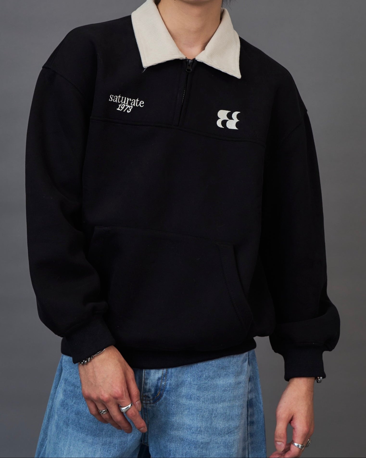 Quarter-Zip Sweatshirt / クォータージップ スウェットシャツ SL0069