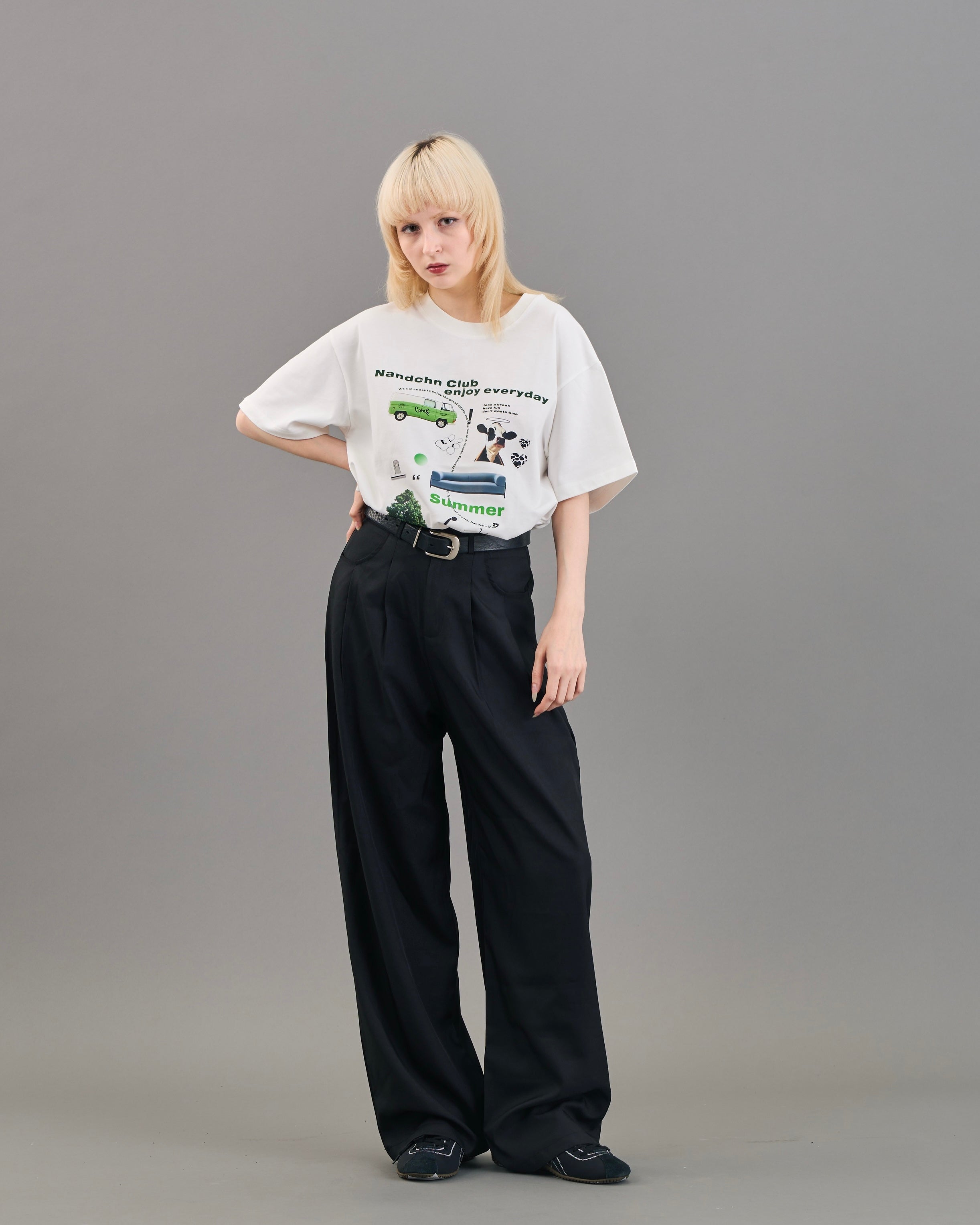 カウプリントtシャツSL0023