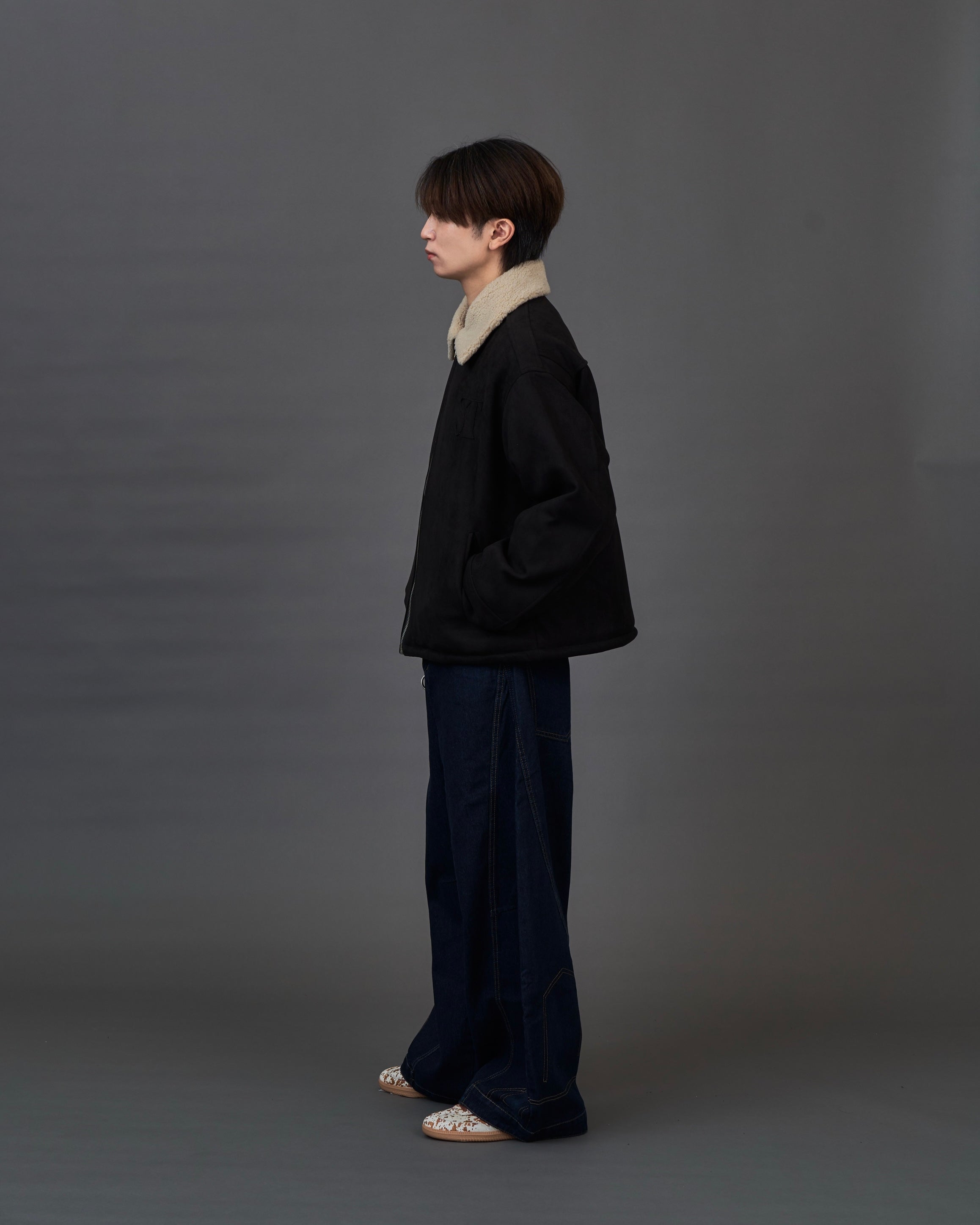 Shearling Collar Suede Blouson /シェアリングカラー スウェードブルゾンSL0055