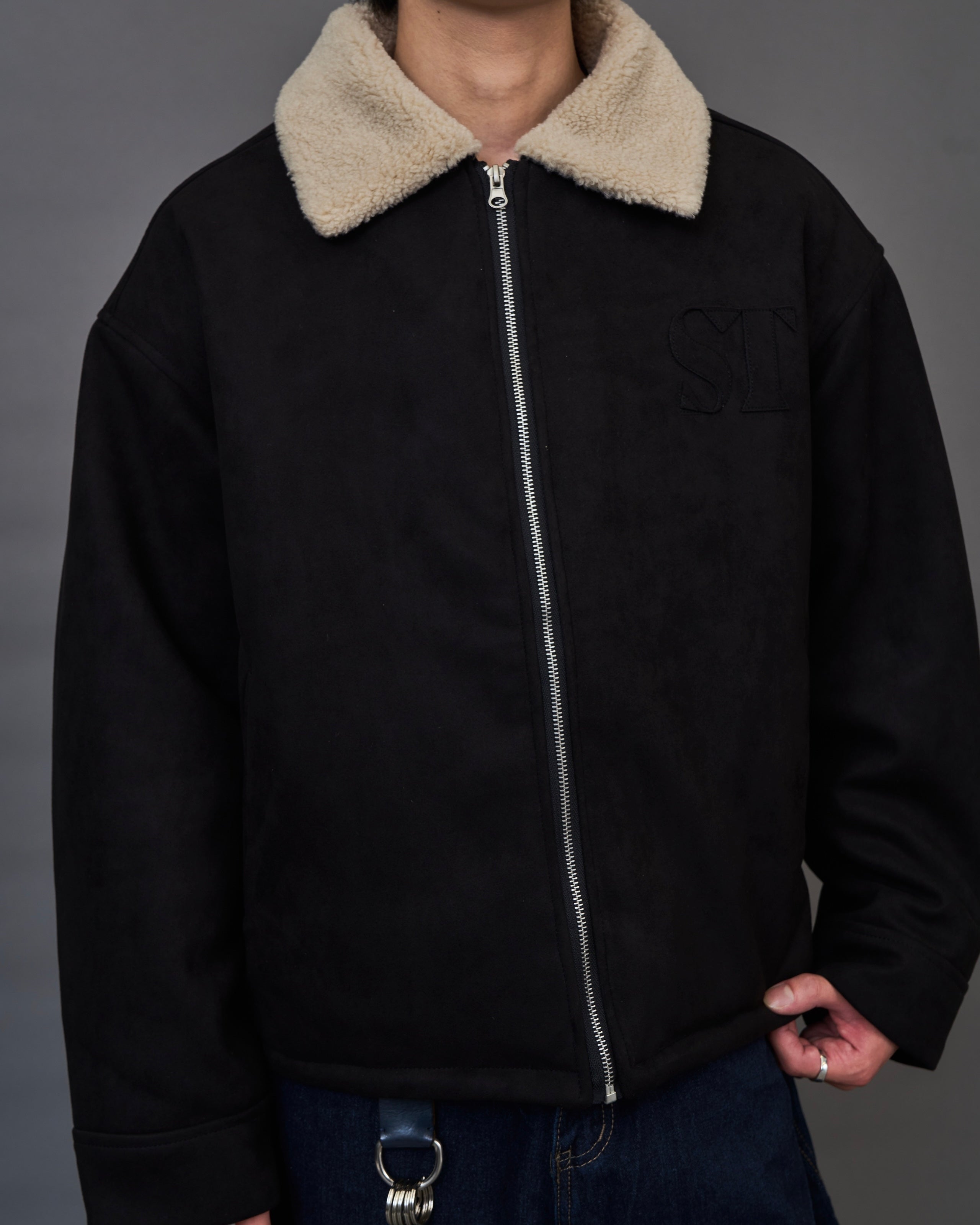 Shearling Collar Suede Blouson /シェアリングカラー スウェードブルゾンSL0055