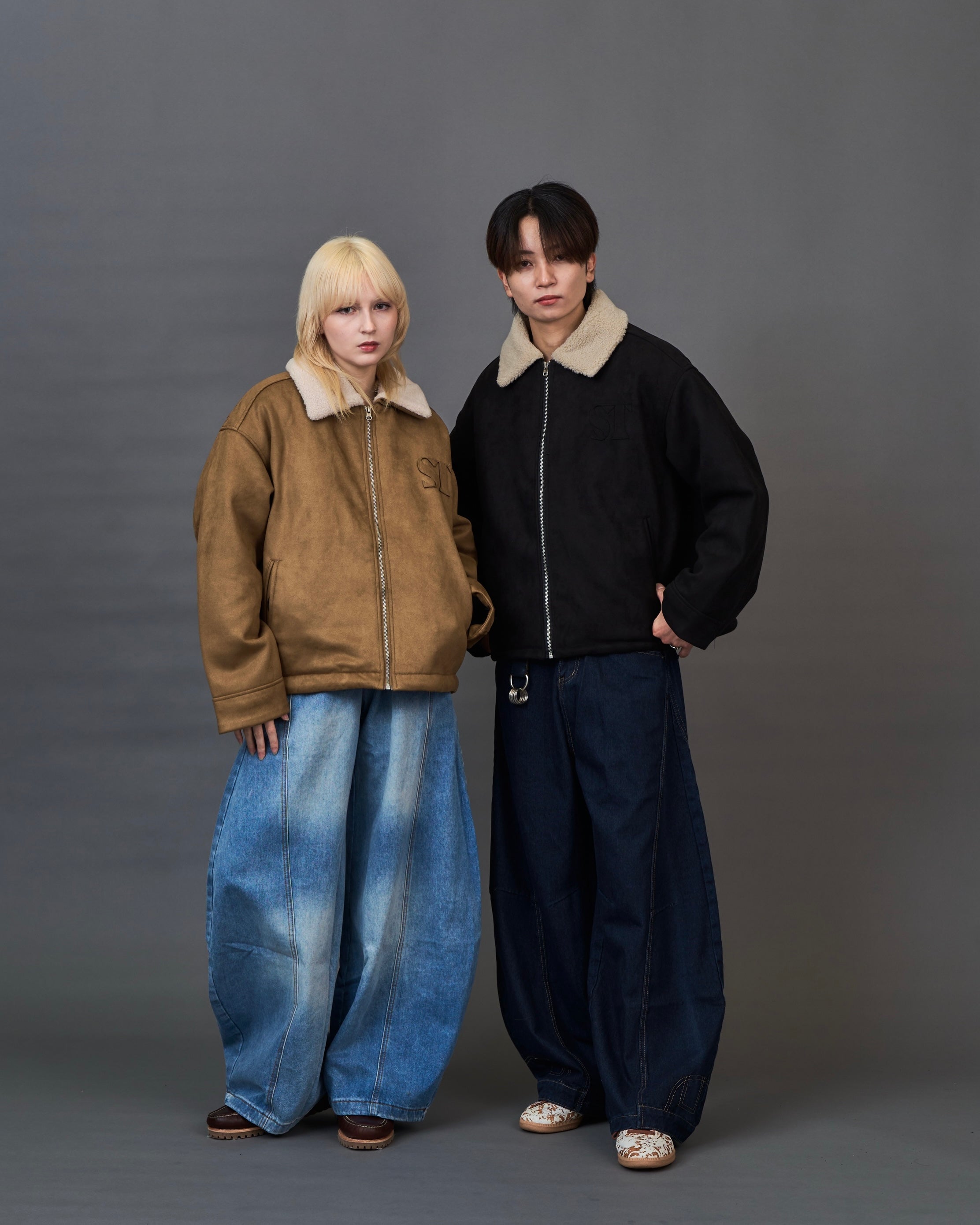 Shearling Collar Suede Blouson /シェアリングカラー スウェードブルゾンSL0055