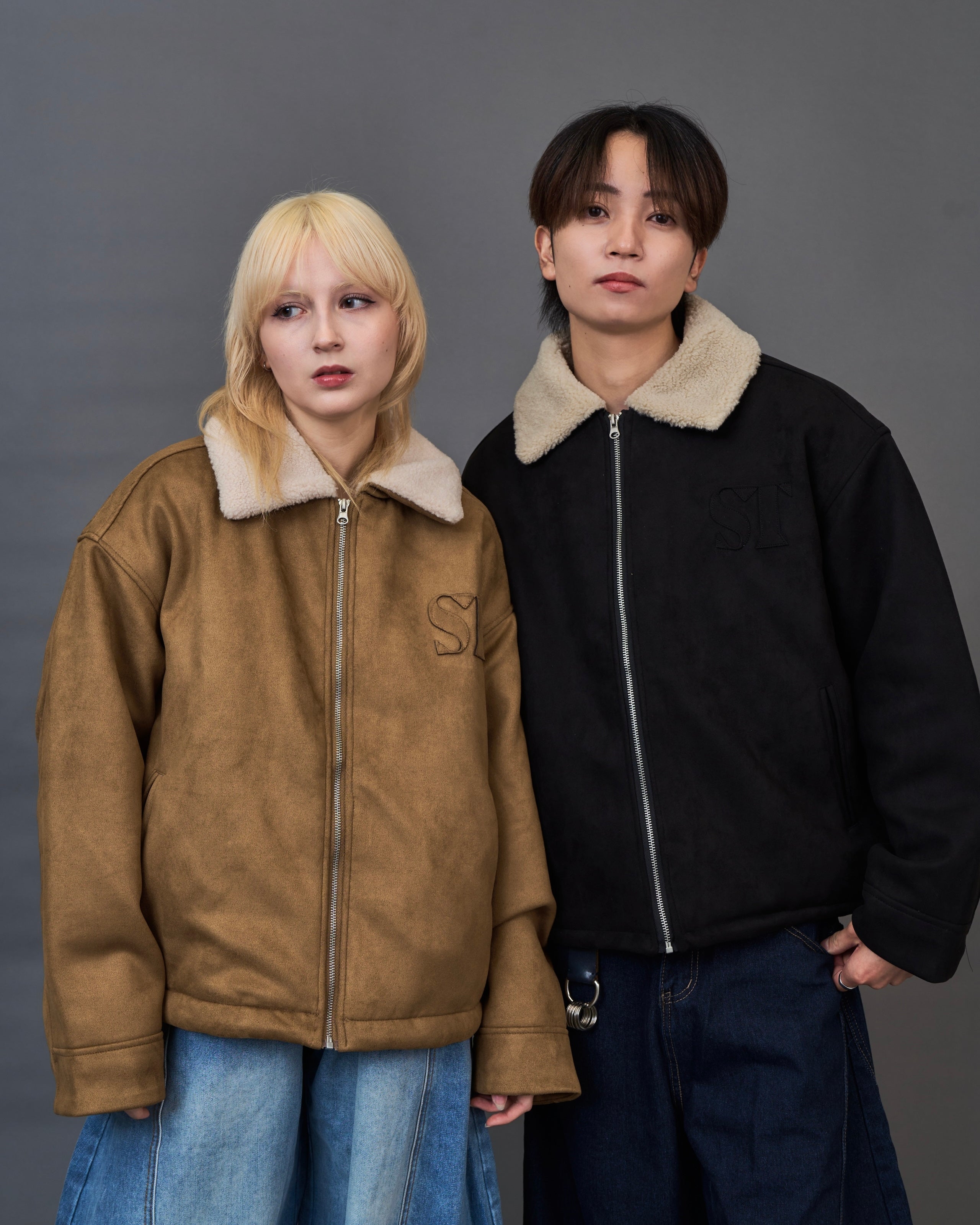 Shearling Collar Suede Blouson /シェアリングカラー スウェードブルゾンSL0055