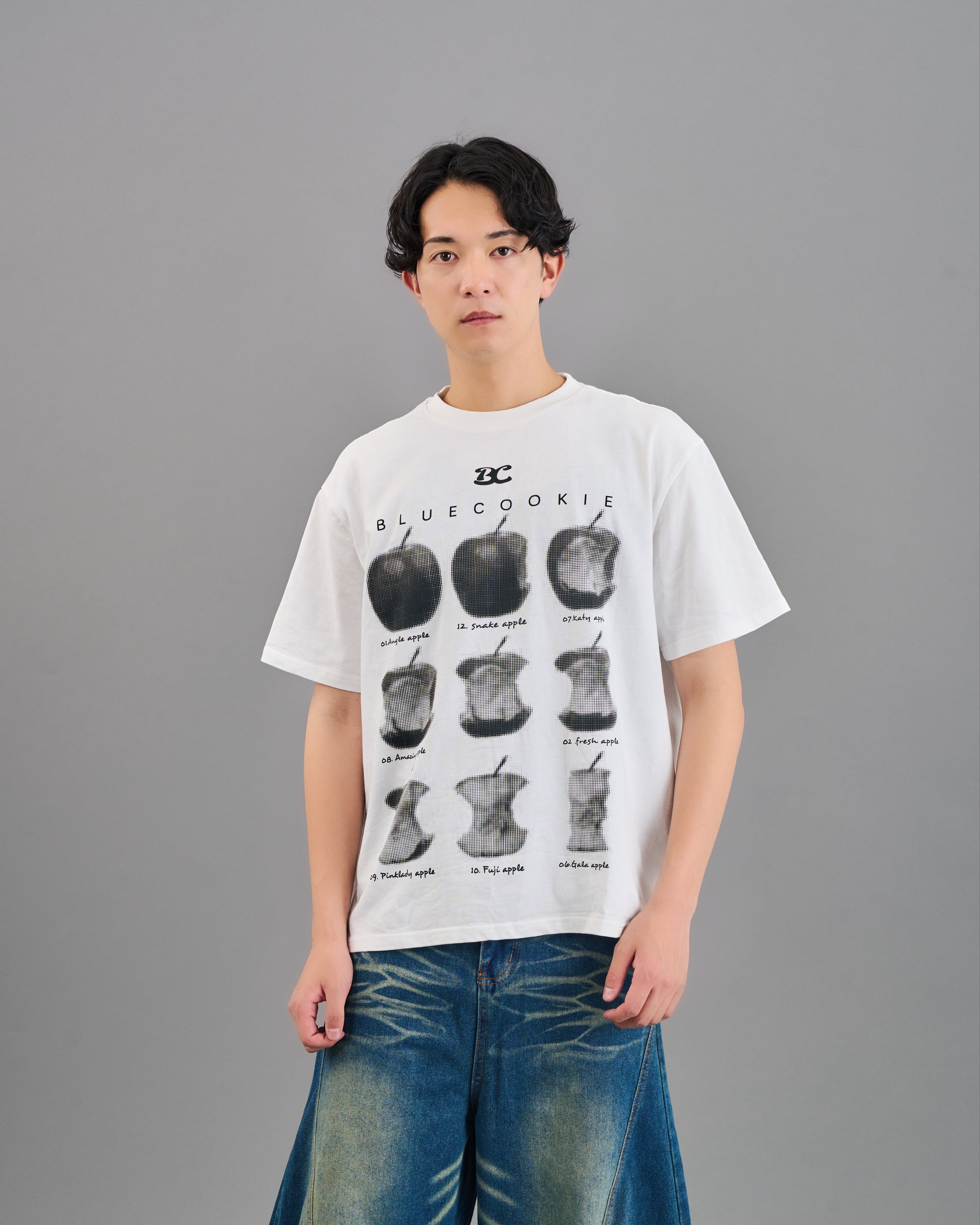 アップルグラフィックtシャツSL0026