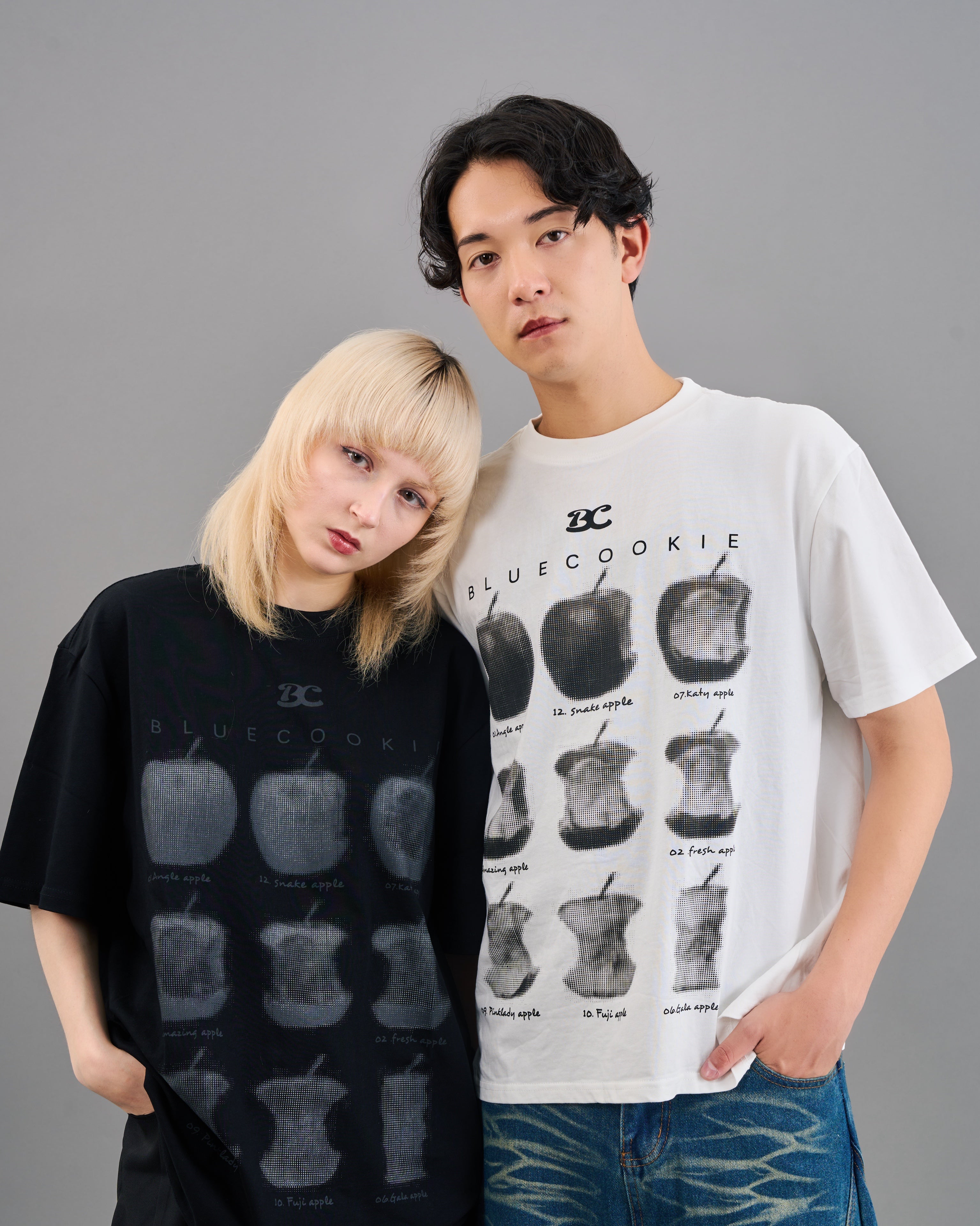 アップルグラフィックtシャツSL0026