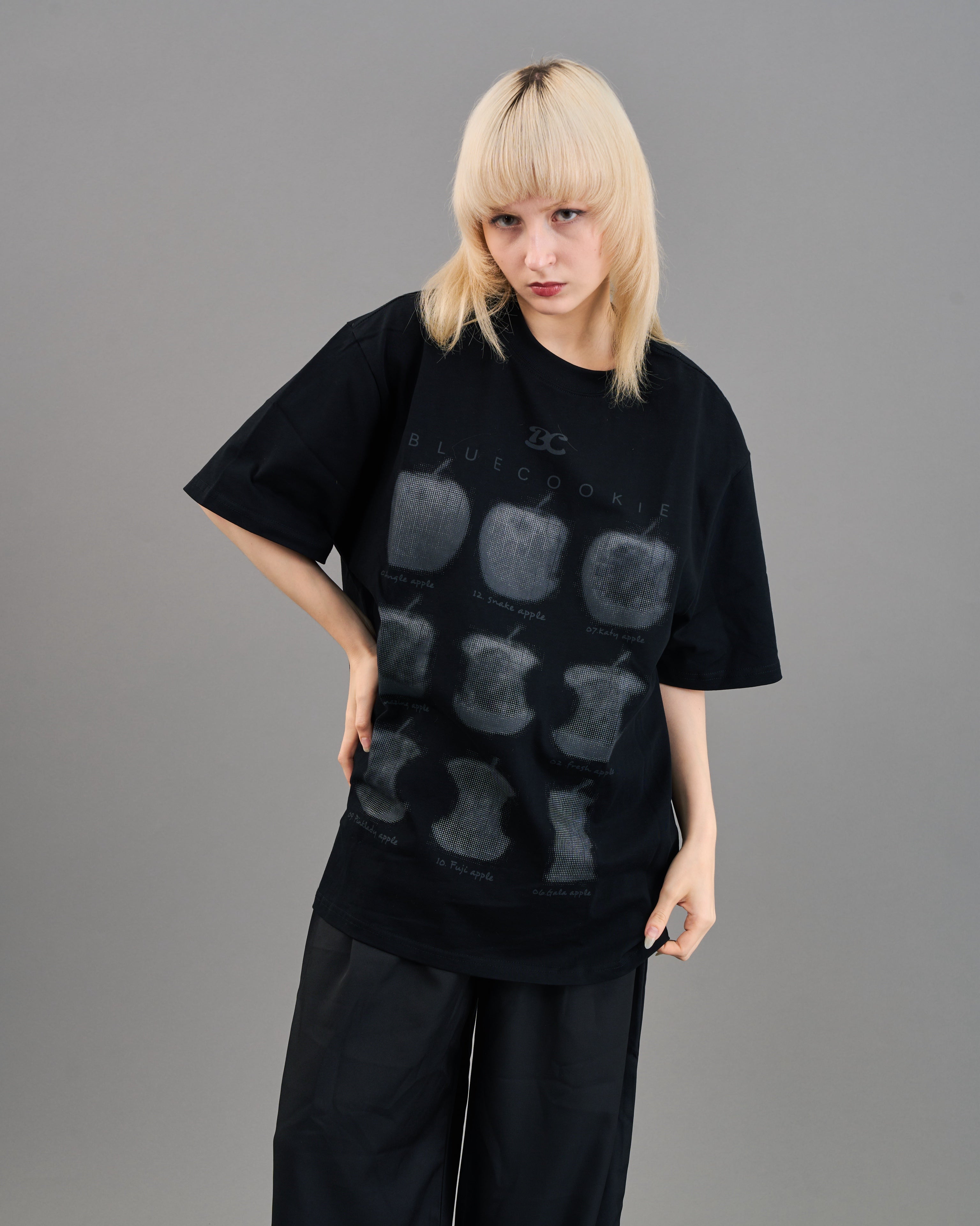 アップルグラフィックtシャツSL0026