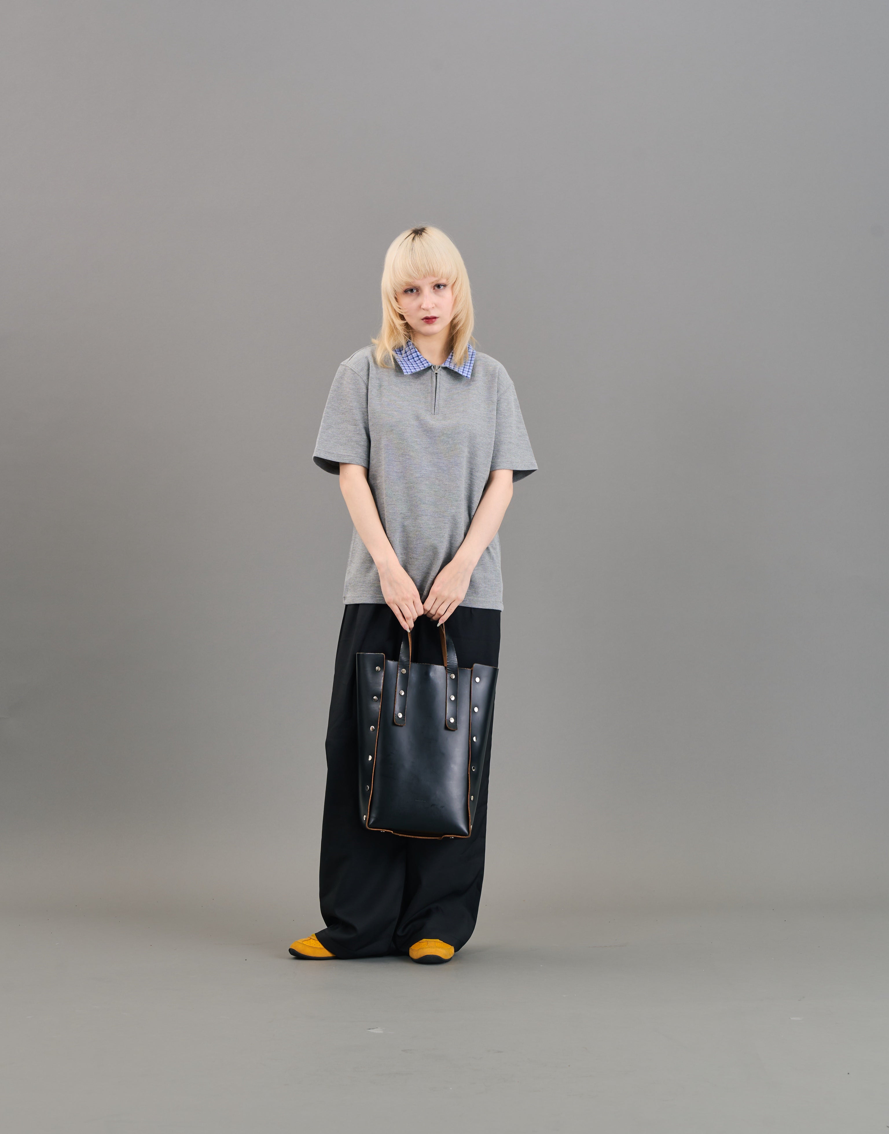 キリカエワッフルポロシャツSL0028