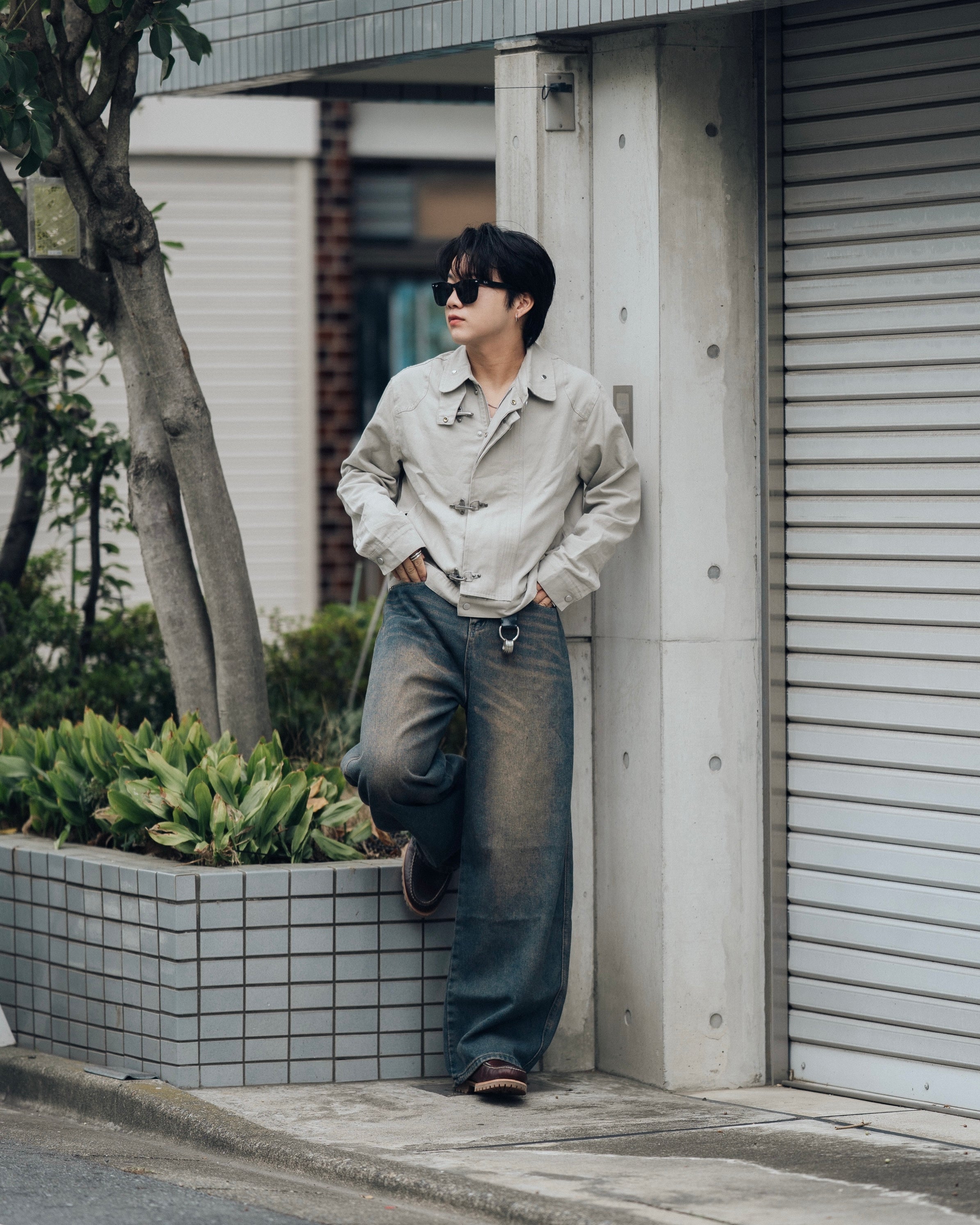 ファイヤーマンフックミリタリーブルゾン/Fireman Hook Military Blouson SL0073