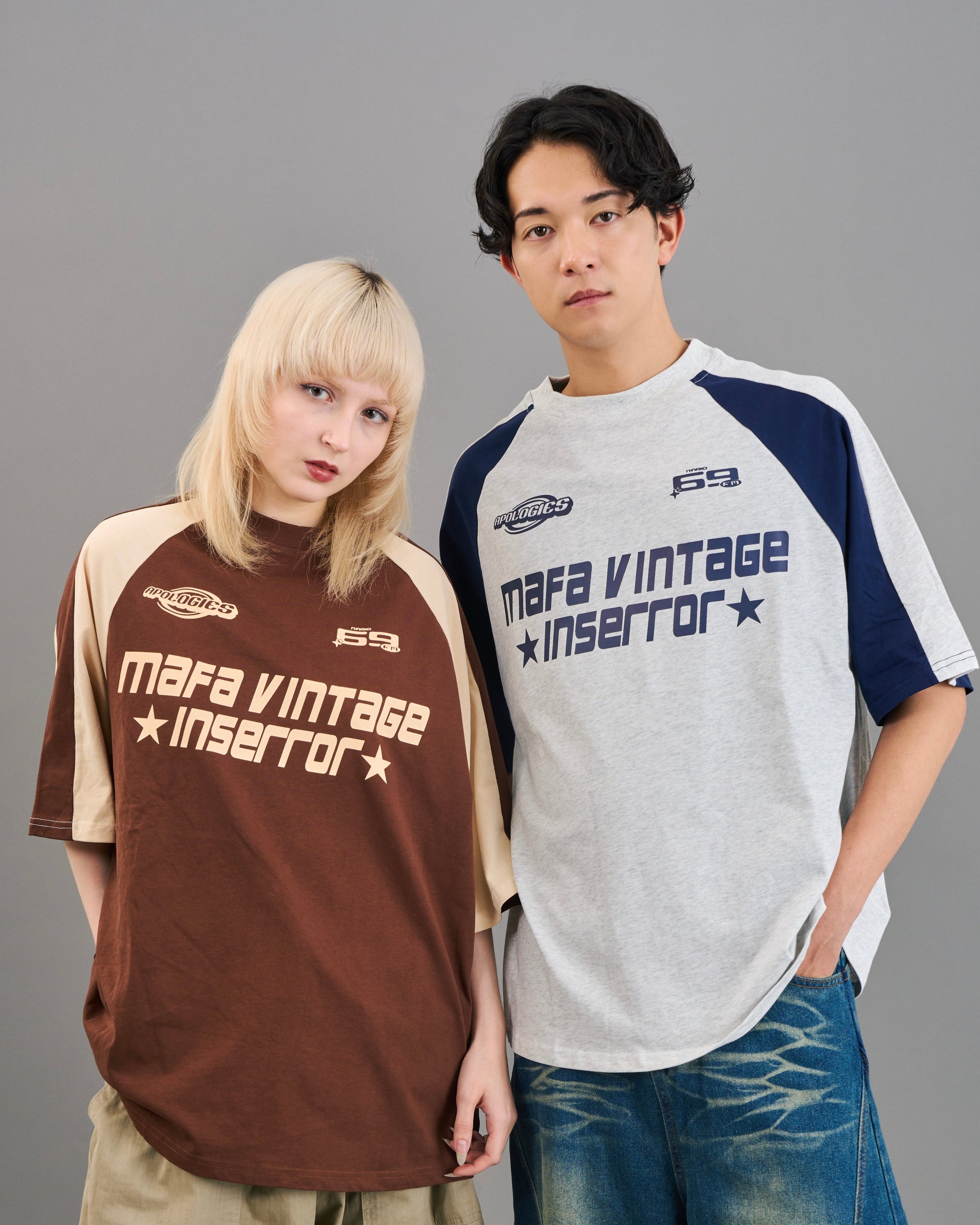 ラグランゲームシャツSL0022