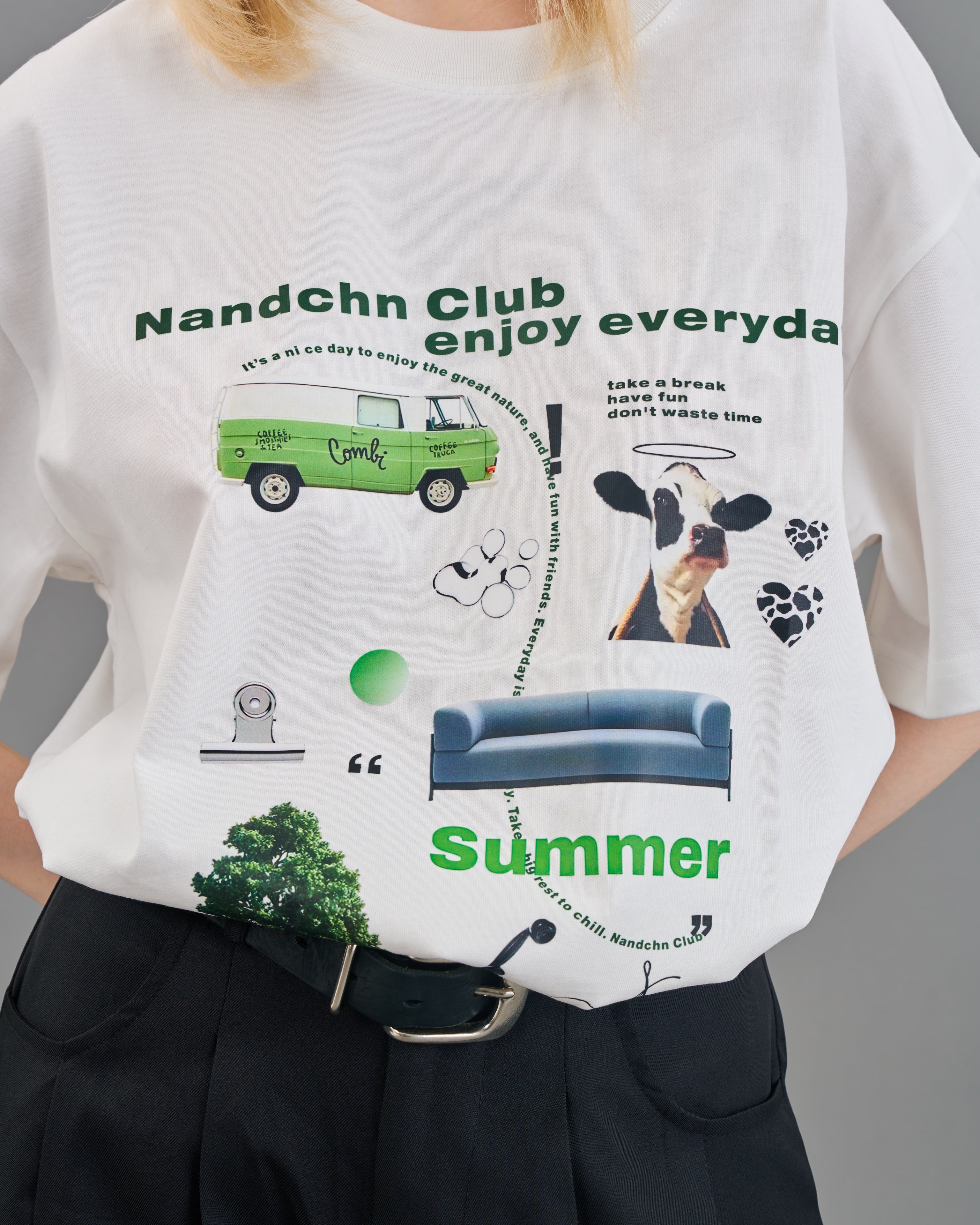 カウプリントtシャツSL0023