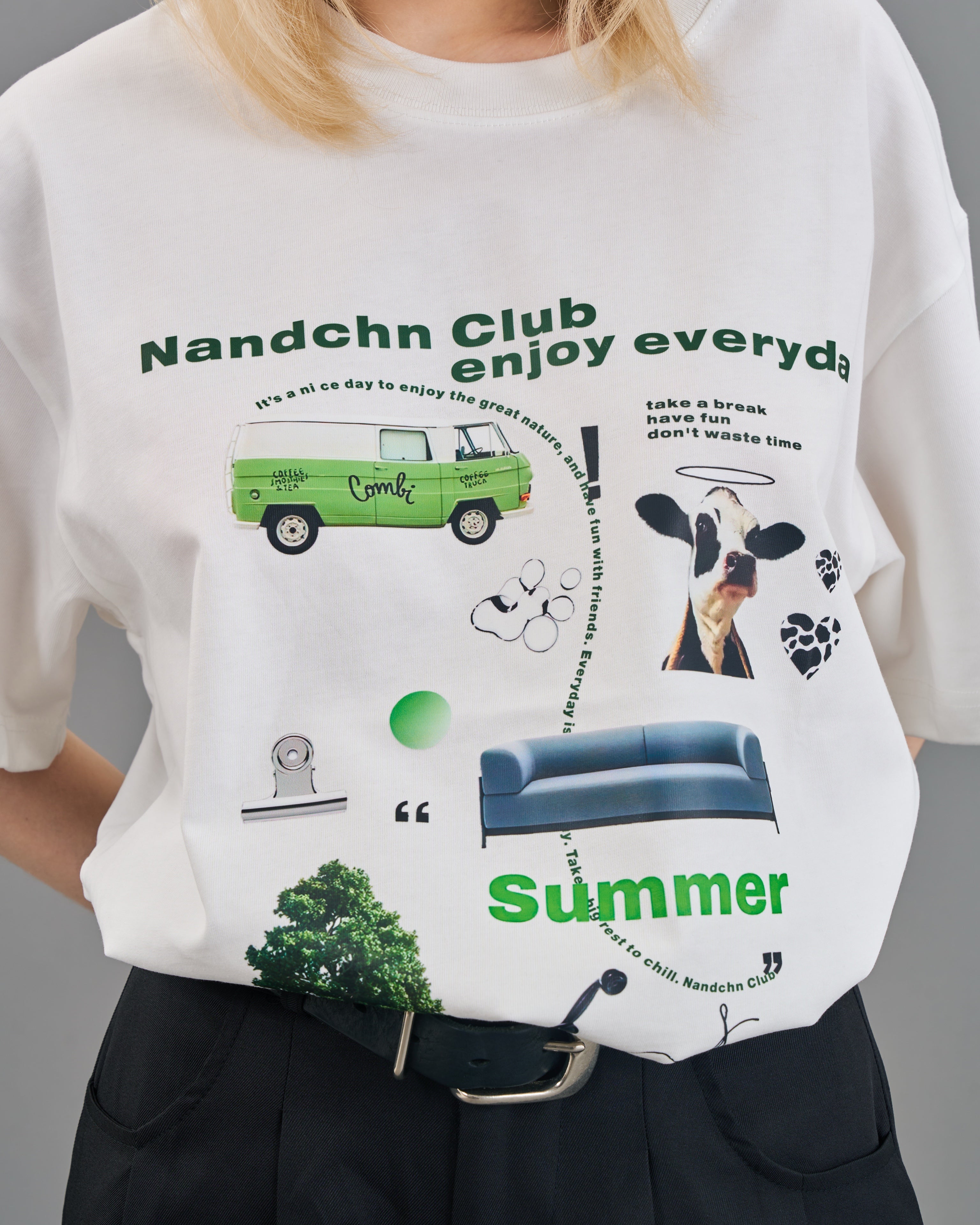 カウプリントtシャツSL0023