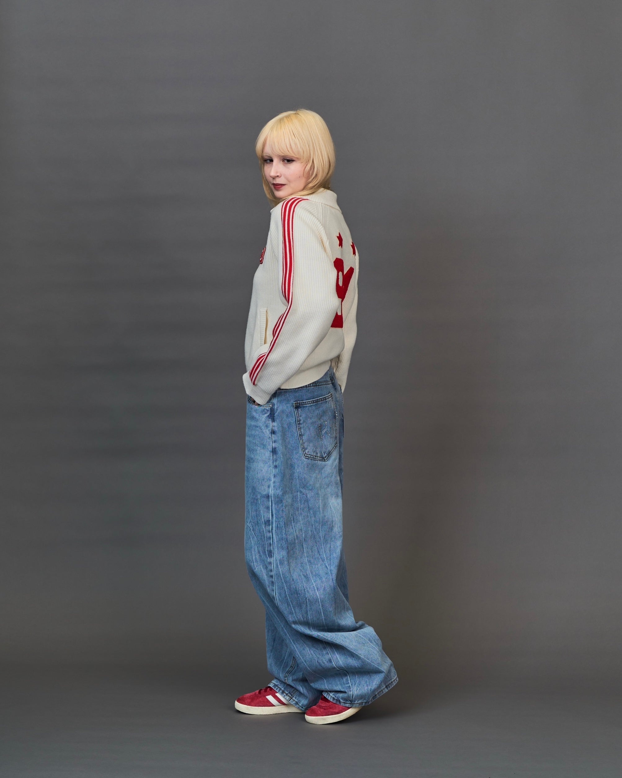 VARSITY SPIRIT '91 KNIT/ バーシティースピリットナインティワンニット SL0041