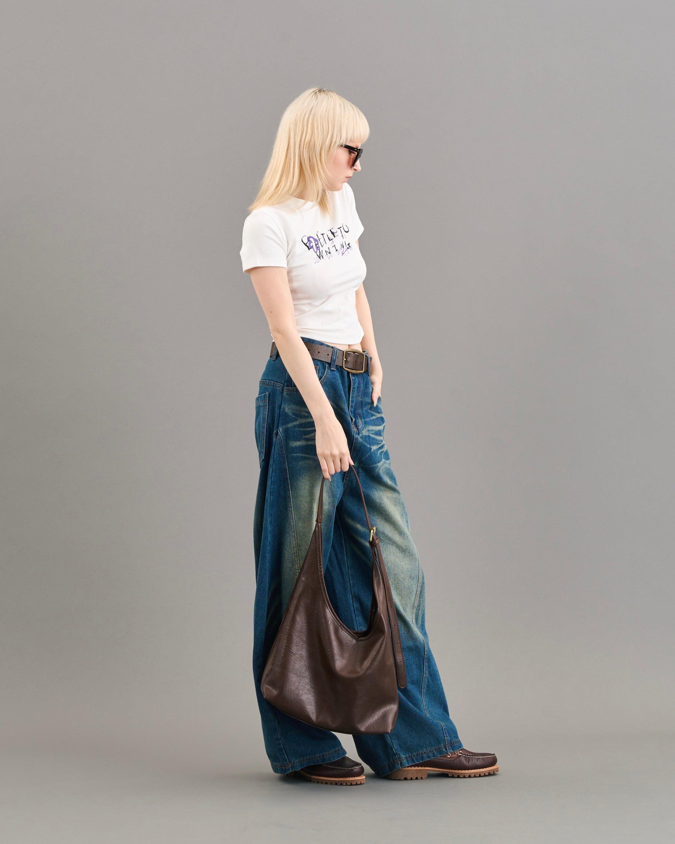 フェイデッドグラフィックtシャツSL0036