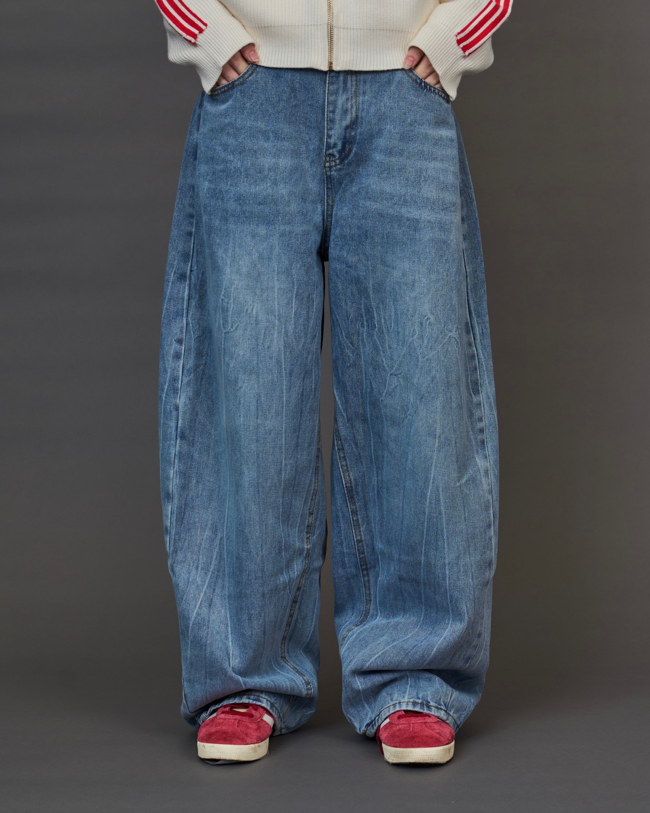 ラインストーンビンテージデニム/Rhinestone Vintage Denim SL0047