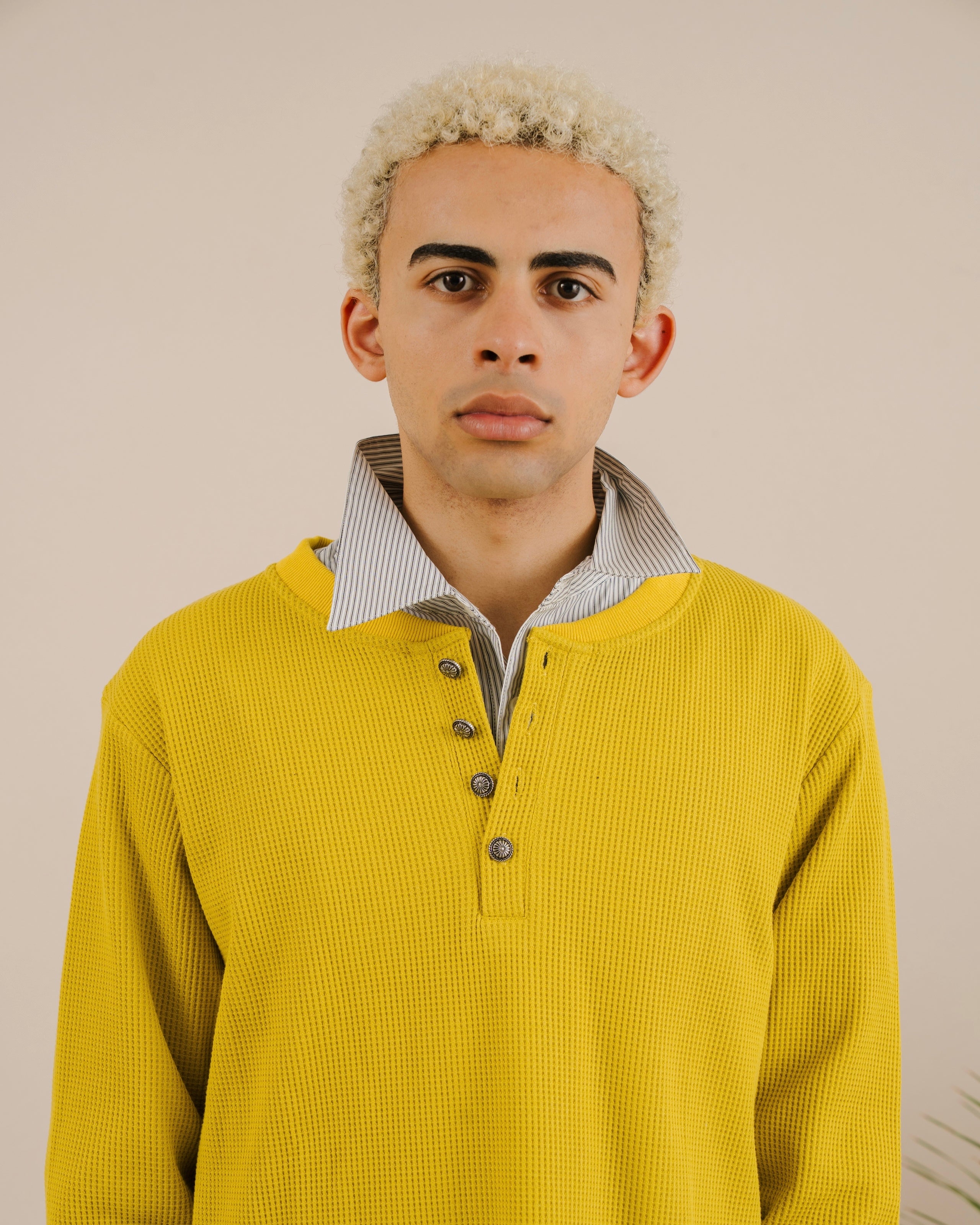 Fragment Heavy Henley Neck Tee