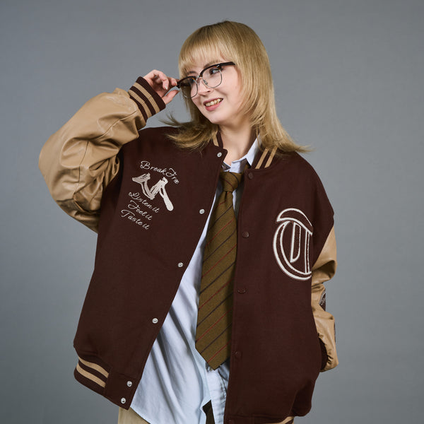 ベリースタイル Joie de Vivre エルボーパッチスタジアムジャケット 楽天市場】スタジャン スタジアムジャケット メンズ レディース