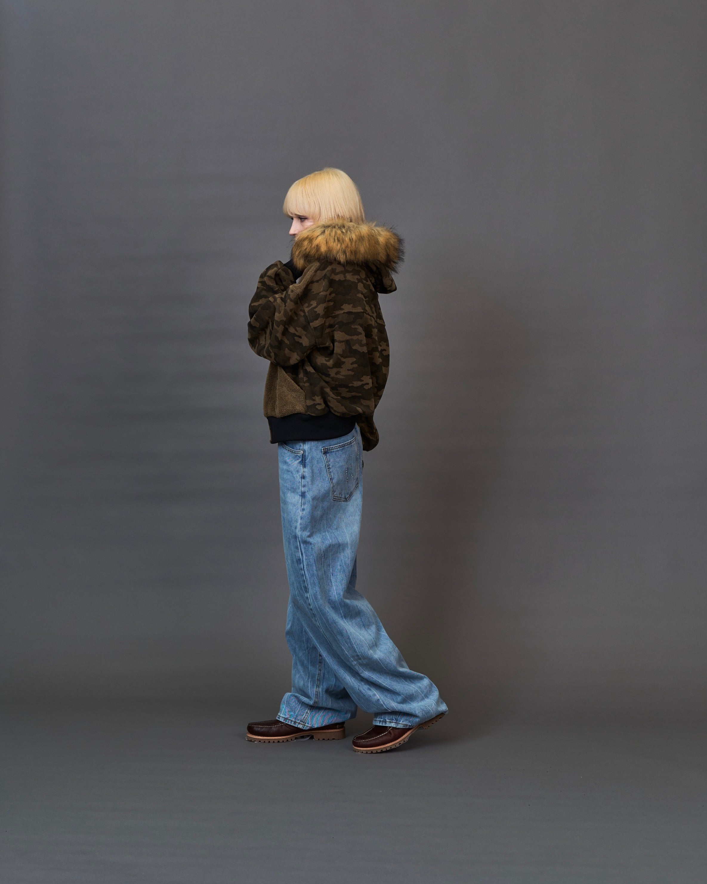 ラインストーンビンテージデニム/Rhinestone Vintage Denim SL0047