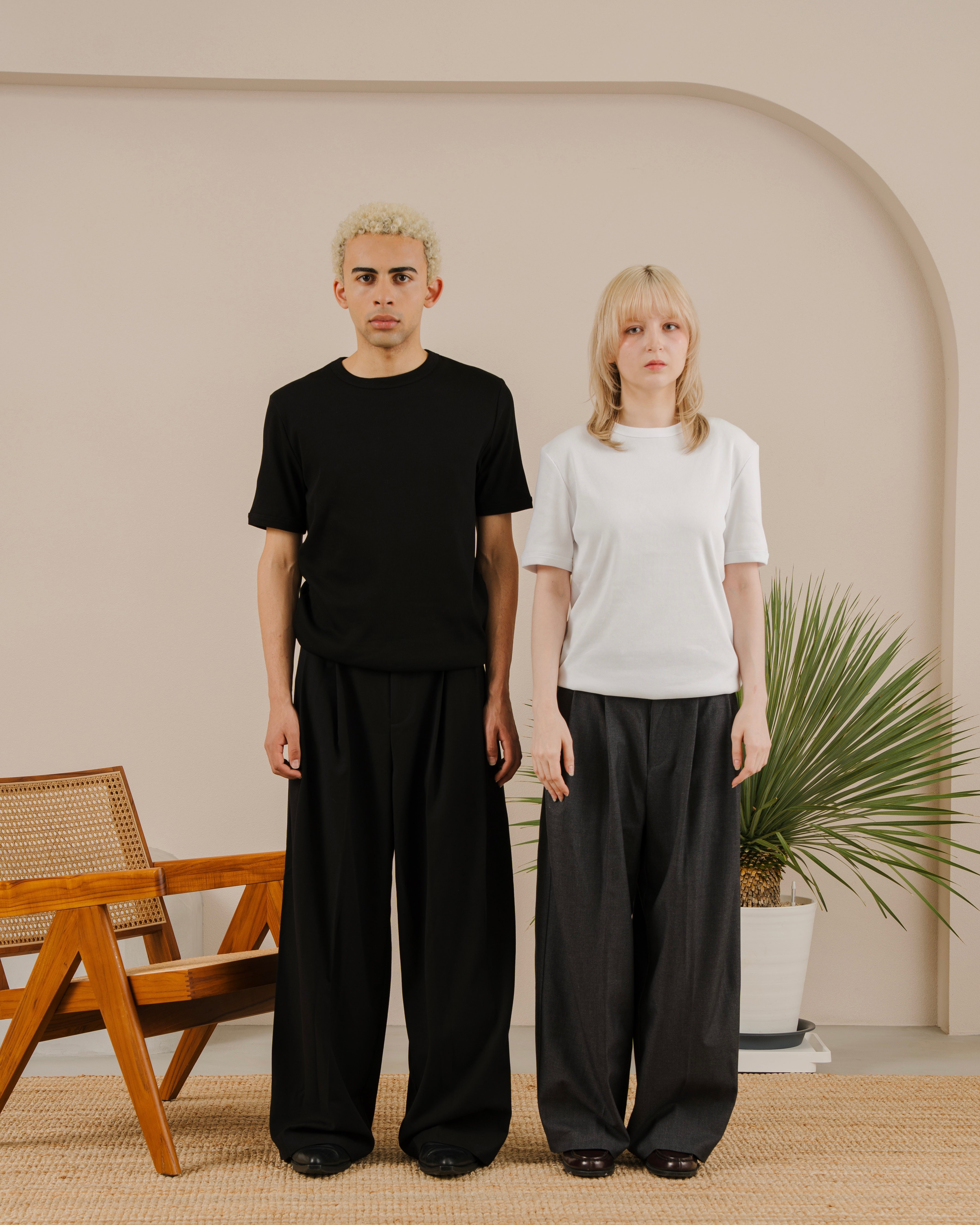 Rib Boxy Tee