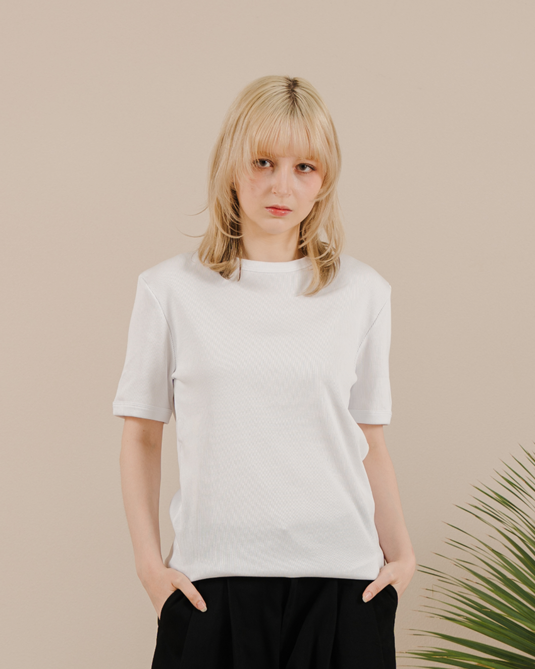 Rib Boxy Tee