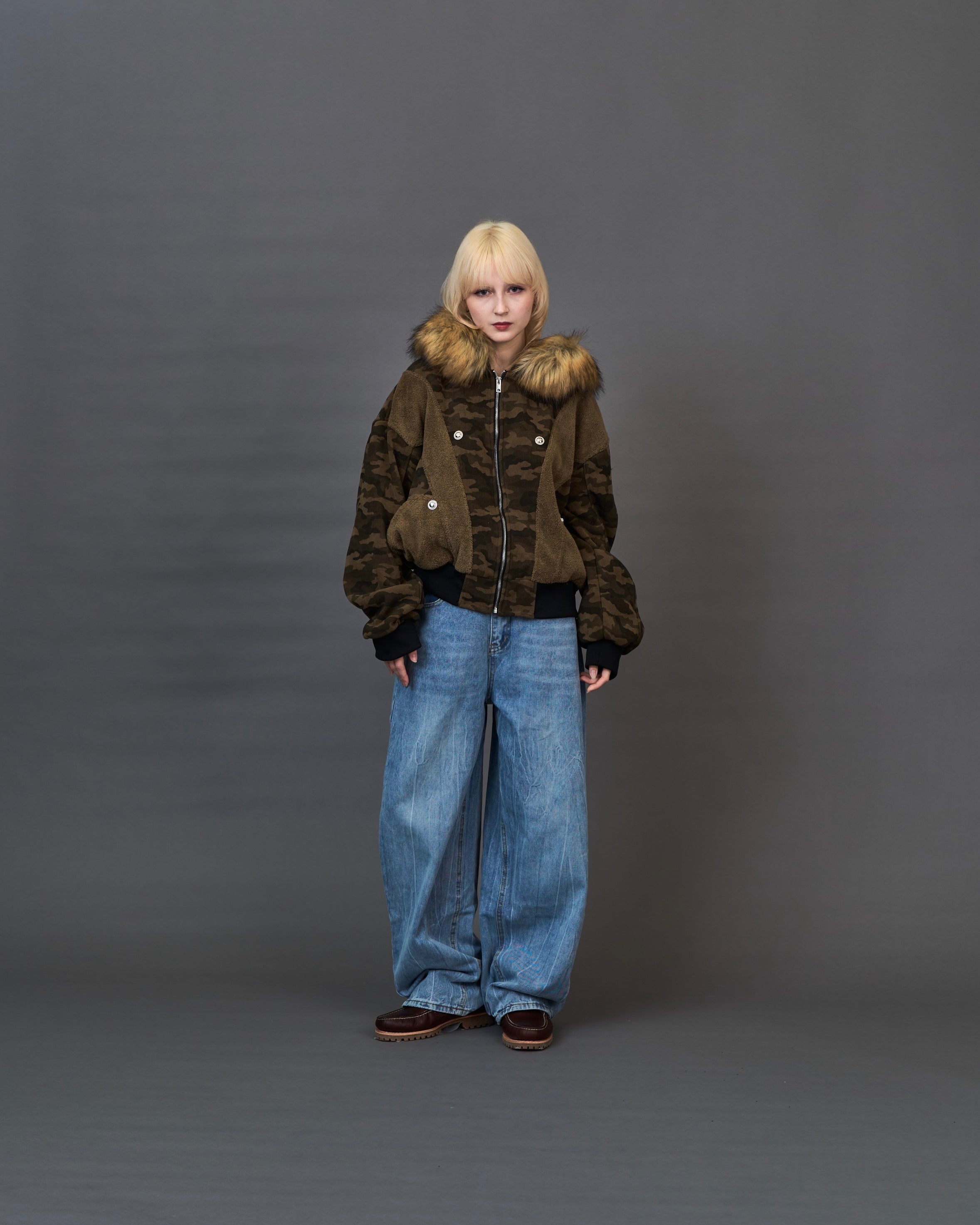 ラインストーンビンテージデニム/Rhinestone Vintage Denim SL0047